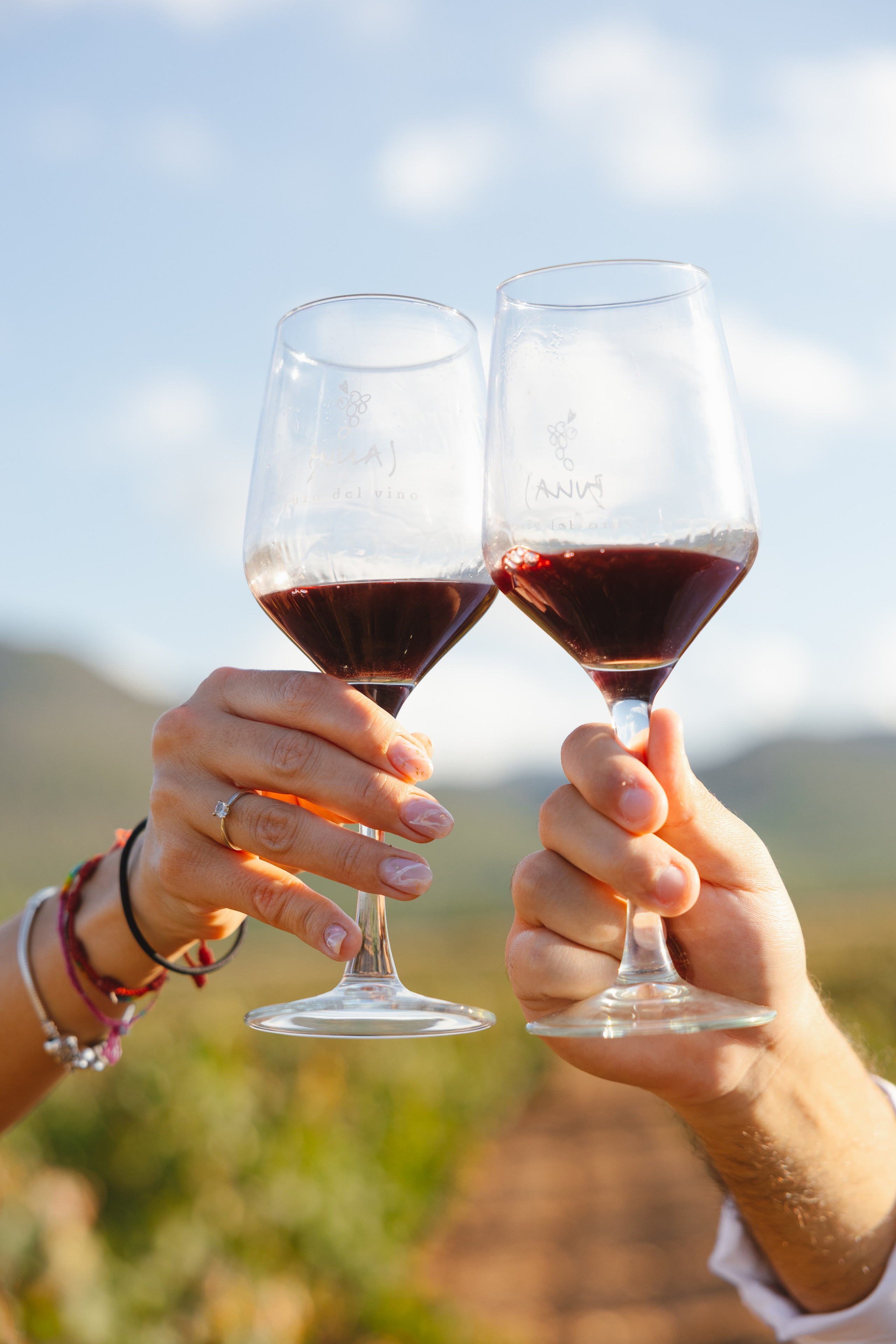 Fotos de preboda en una bodega de vino en Bullas