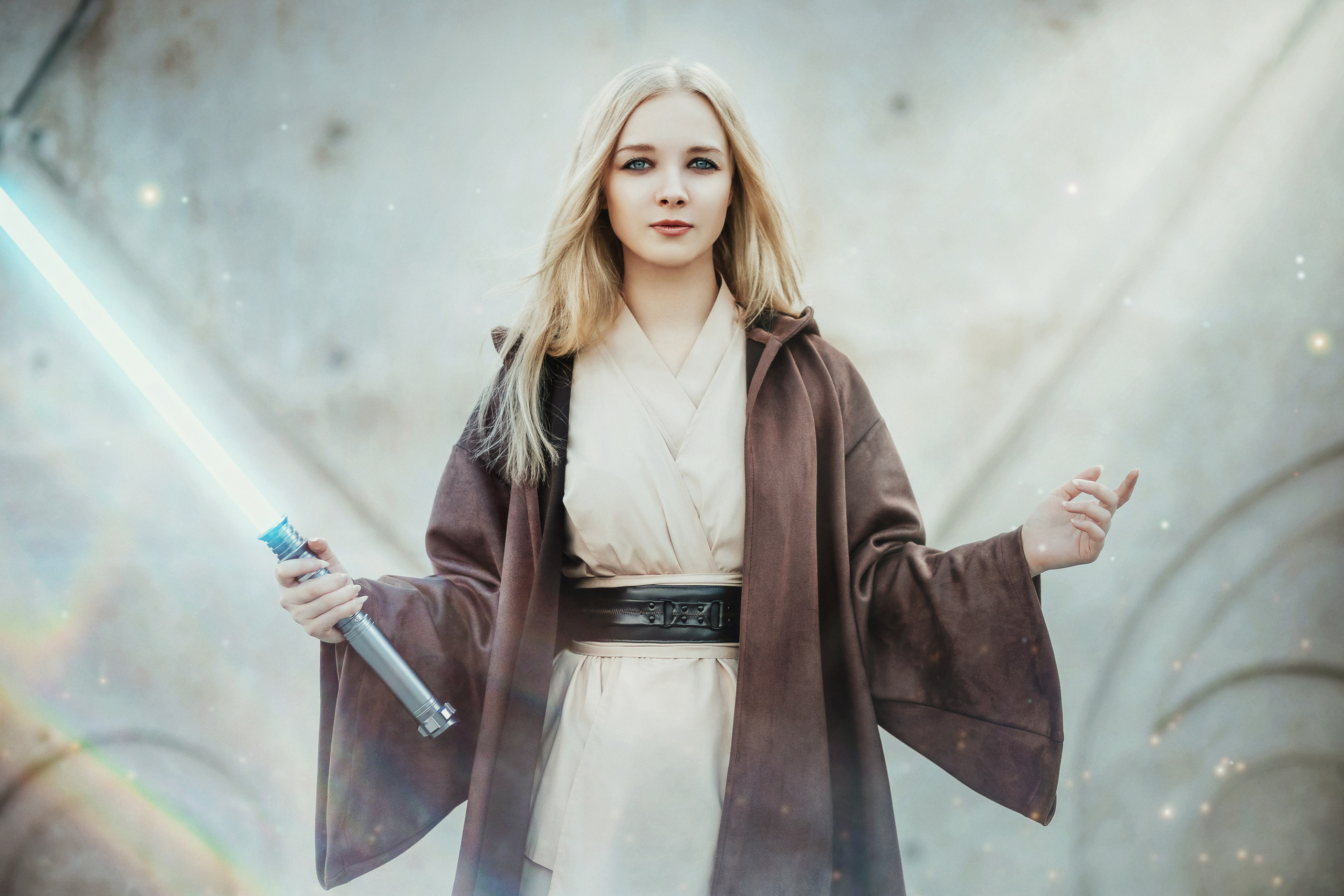 Fantasy cosplay portrait with dramatic studio lighting. Dark aesthetic cosplay photoshoot in Belgrade. Creative fantasy character photography in Serbia