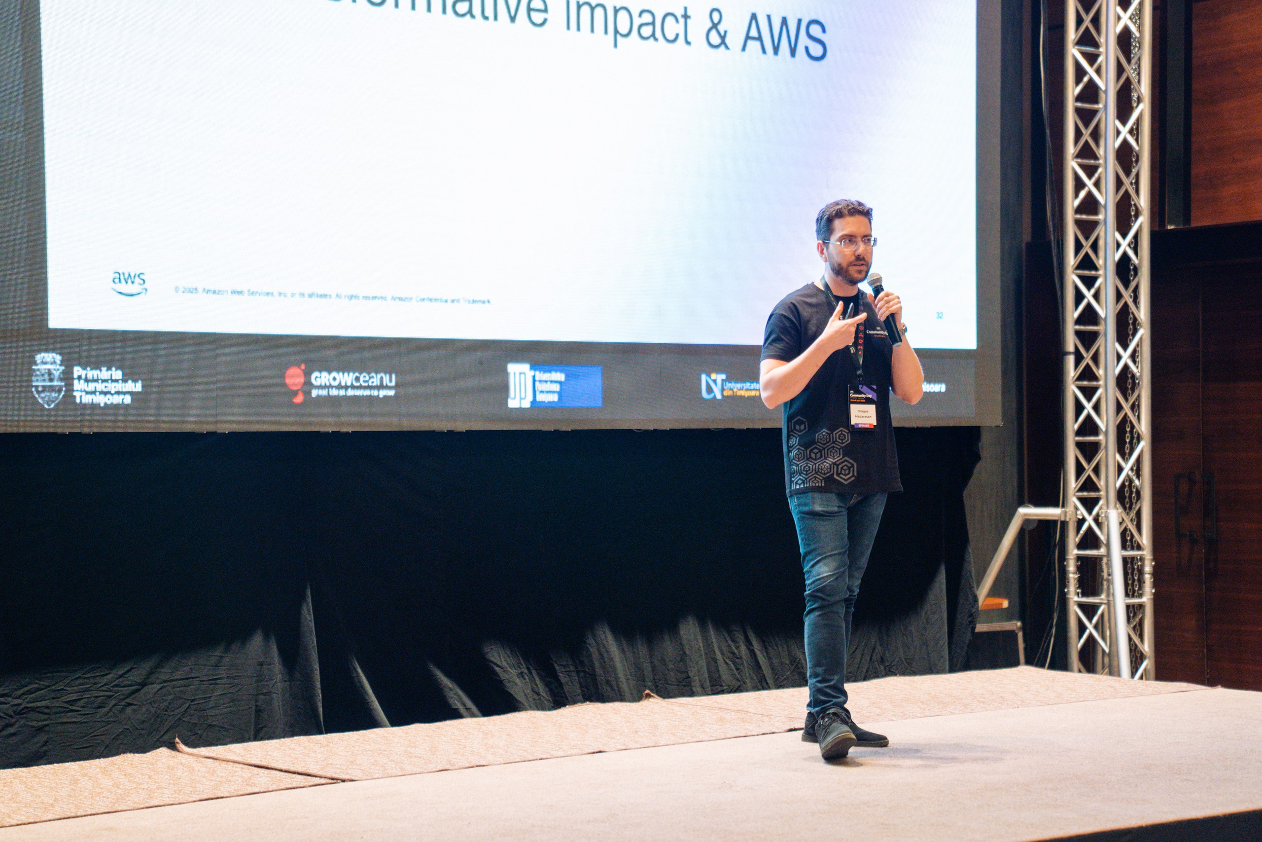 AWS Community Day 2025. Cozac Cristian Photographer