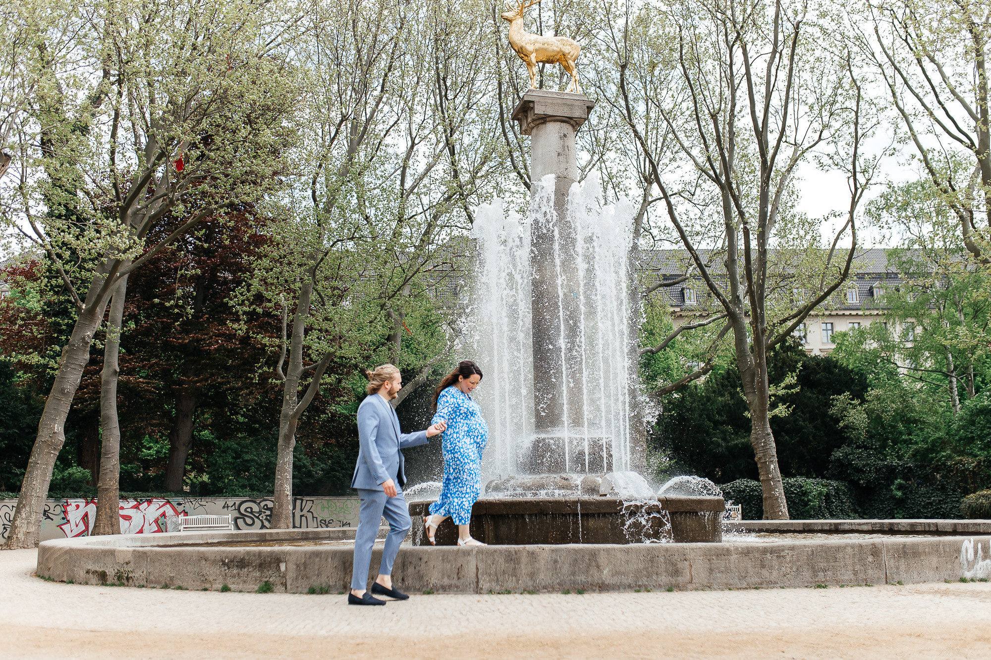 Babybauchshooting in Schöneberg. Hochzeitsfotografie in Berlin Nataliia Schütze