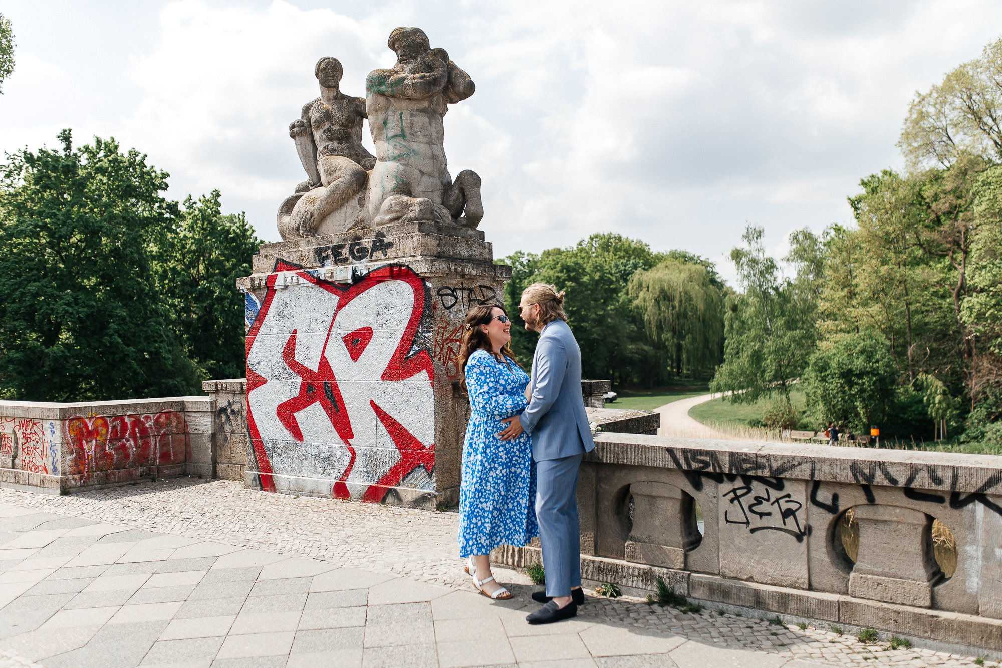 Babybauchshooting in Schöneberg. Hochzeitsfotografie in Berlin Nataliia Schütze