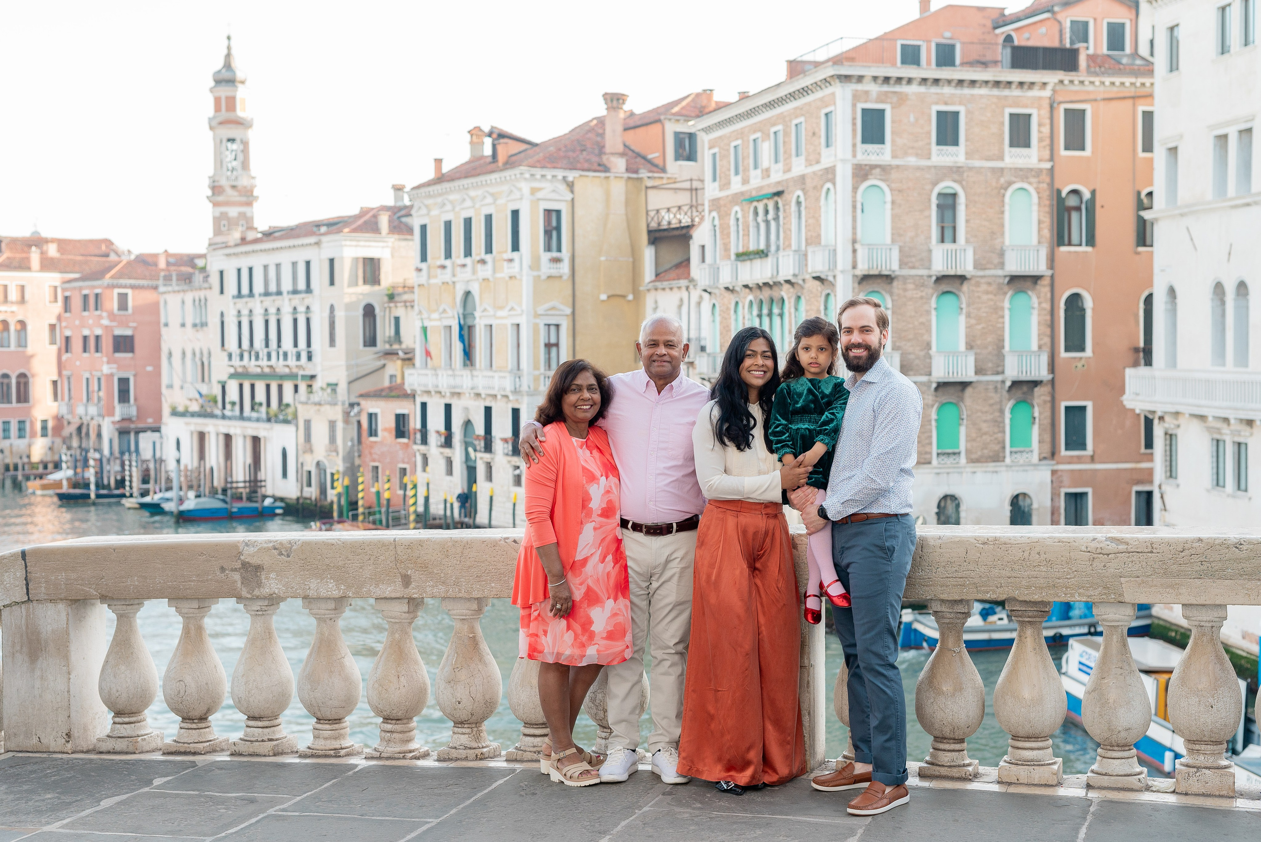 Family photoshoot in Venice. Фотограф в Венеции Anna Terzi