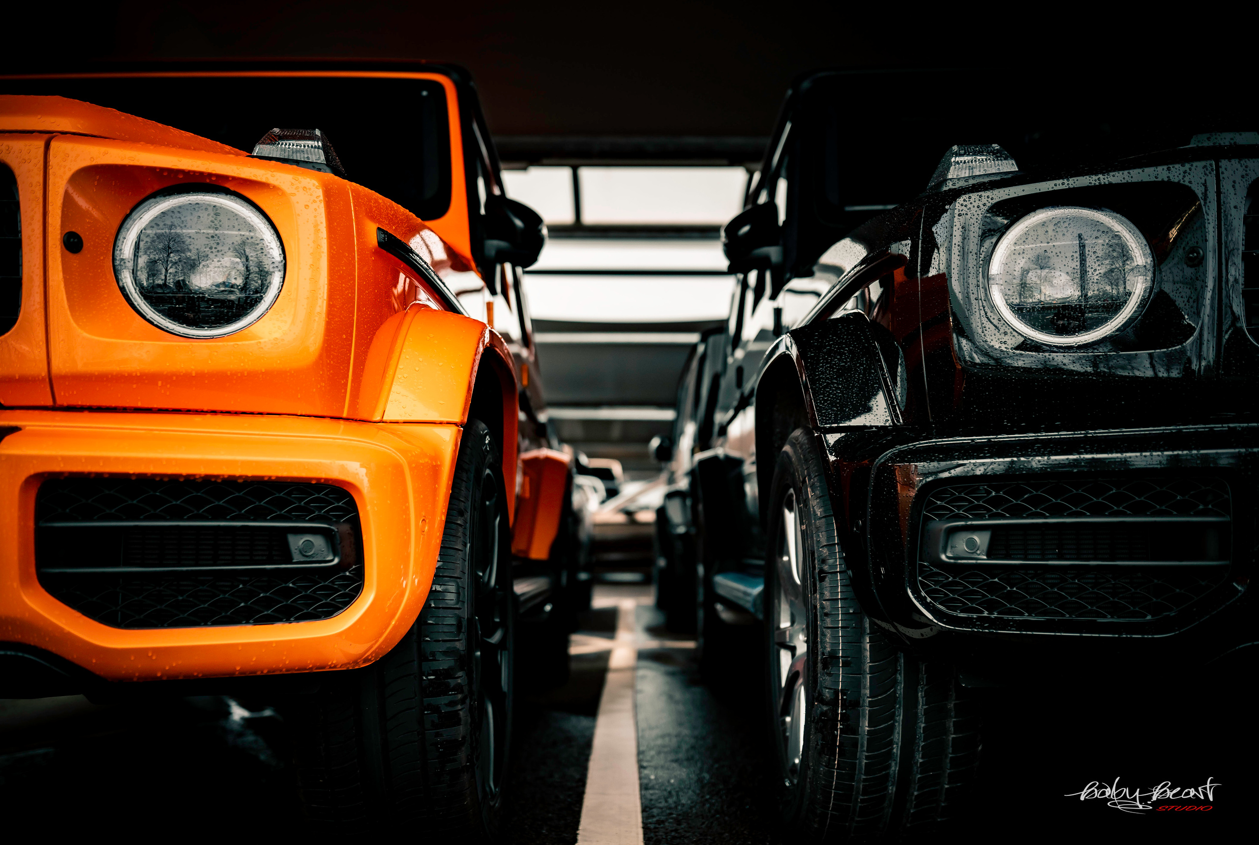 Mercedes class G. Baby Beast