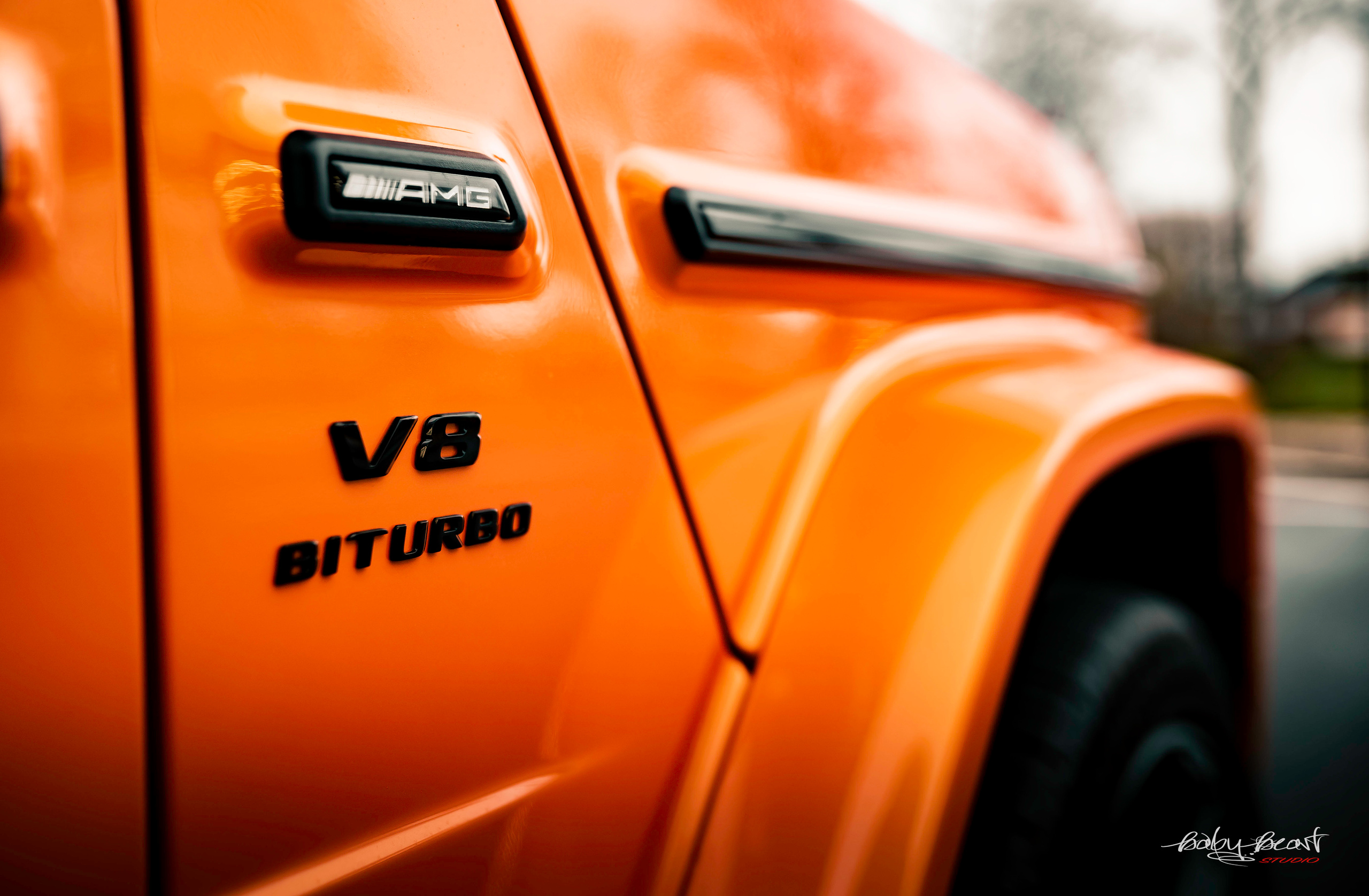 Mercedes class G. Baby Beast