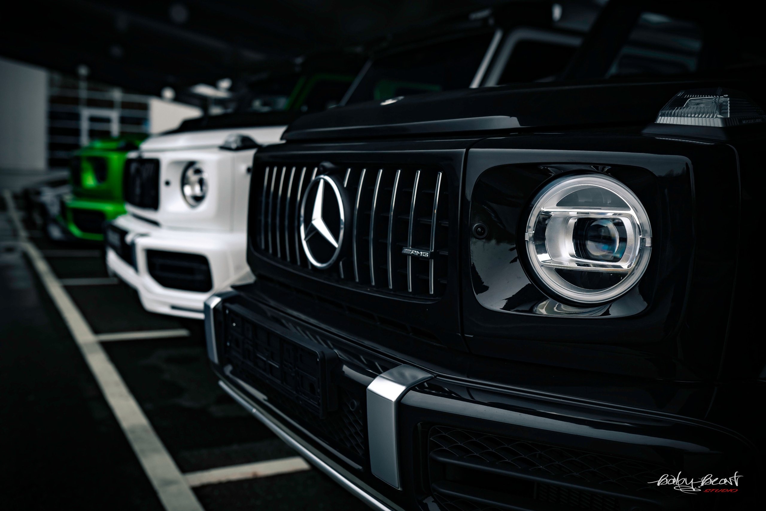 Mercedes class G. Baby Beast