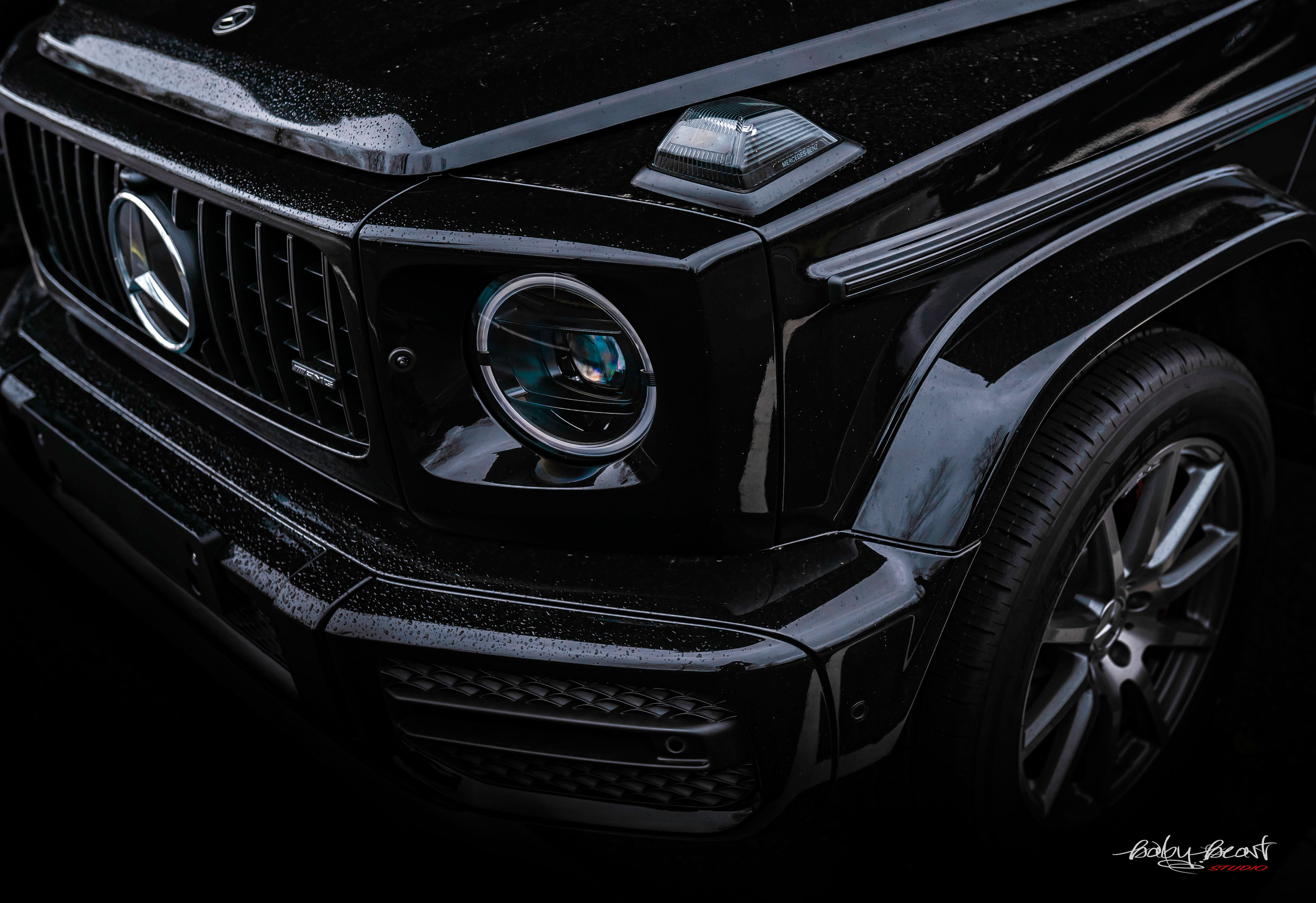 Mercedes class G. Baby Beast