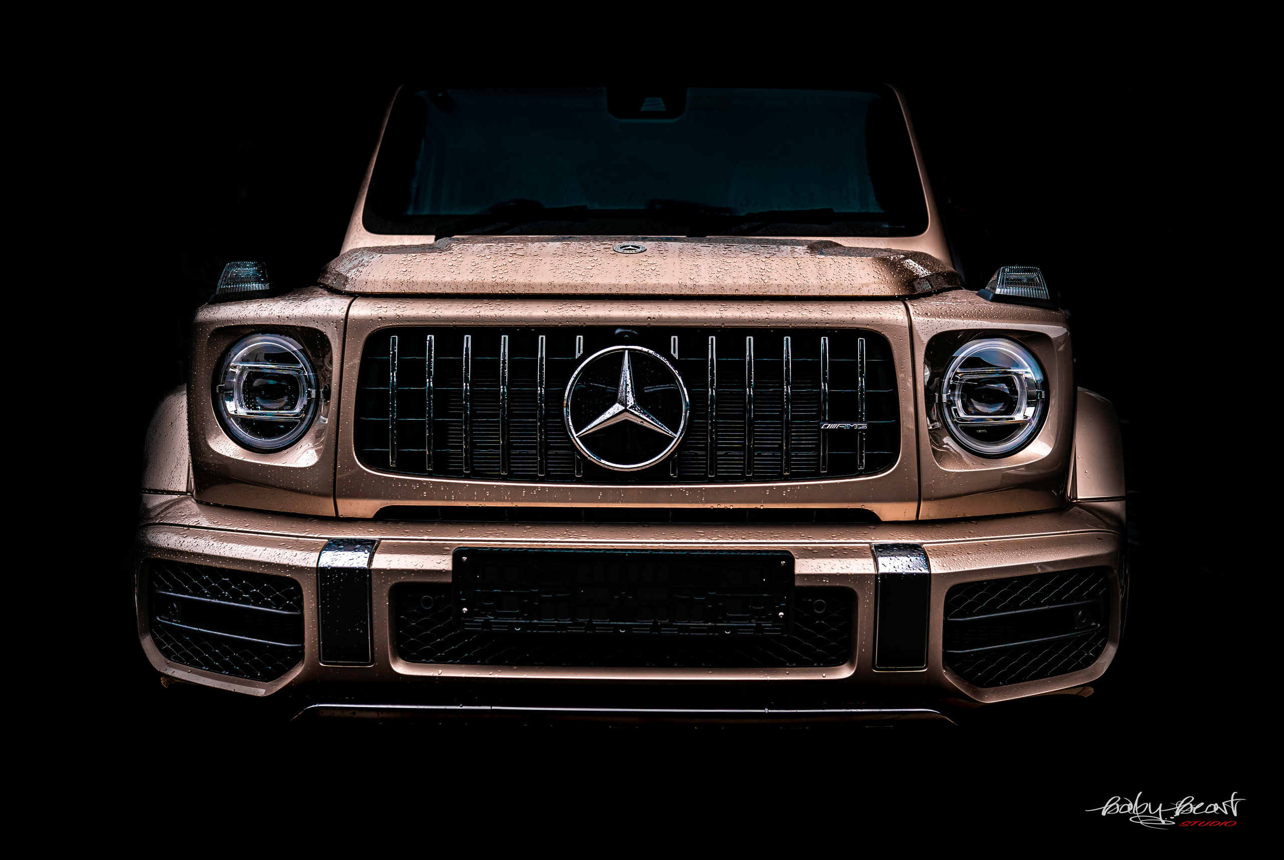 Mercedes class G. Baby Beast