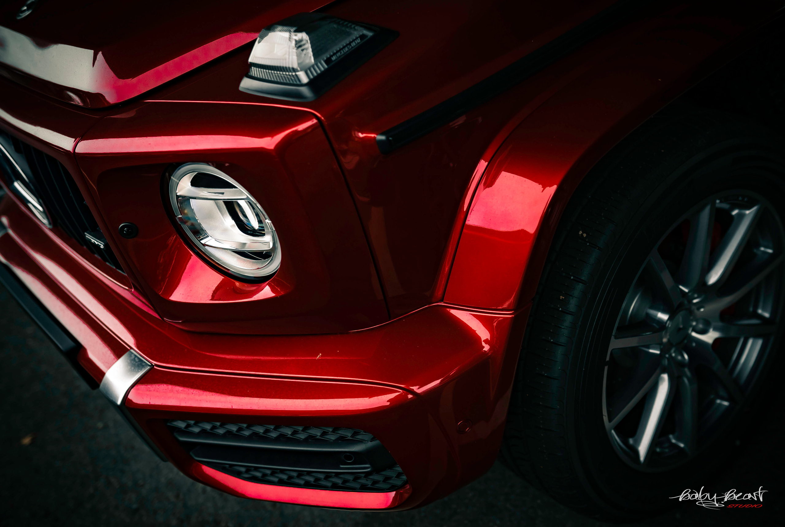 Mercedes class G. Baby Beast