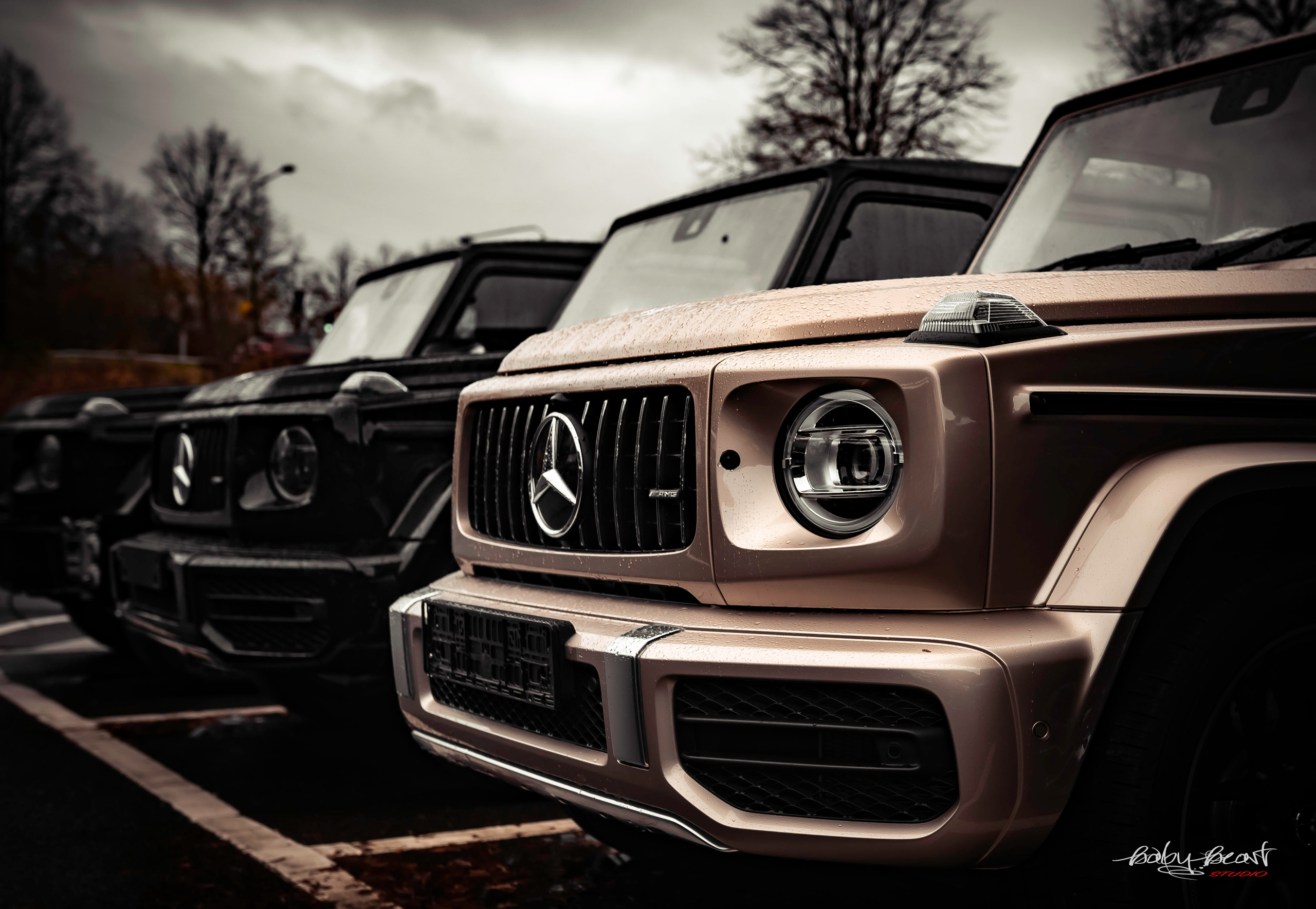 Mercedes class G. Baby Beast