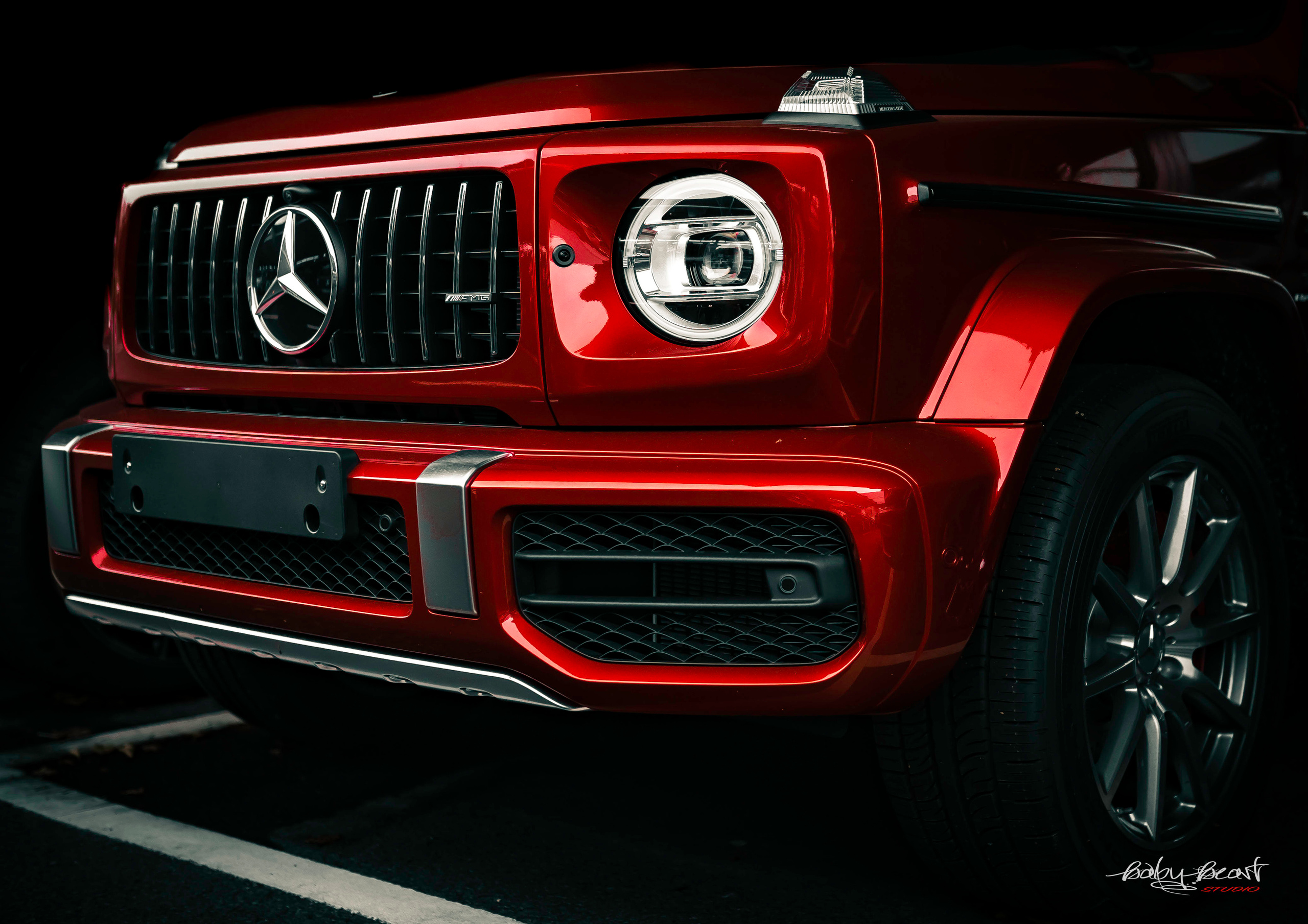 Mercedes class G. Baby Beast