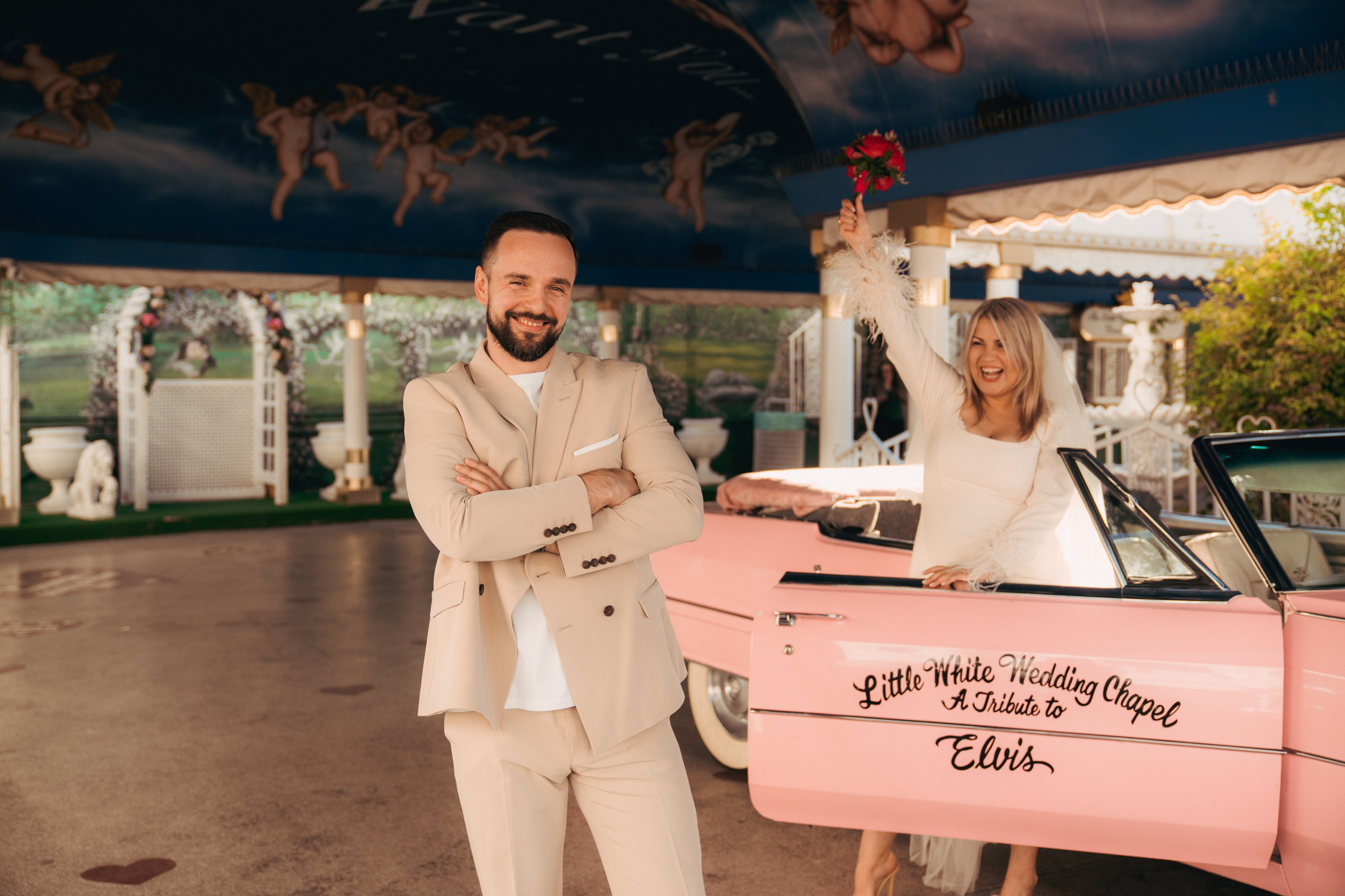 Justyna&Karol. Wedding & elopement photographer Viktoriya Kravtsov. Las Vegas