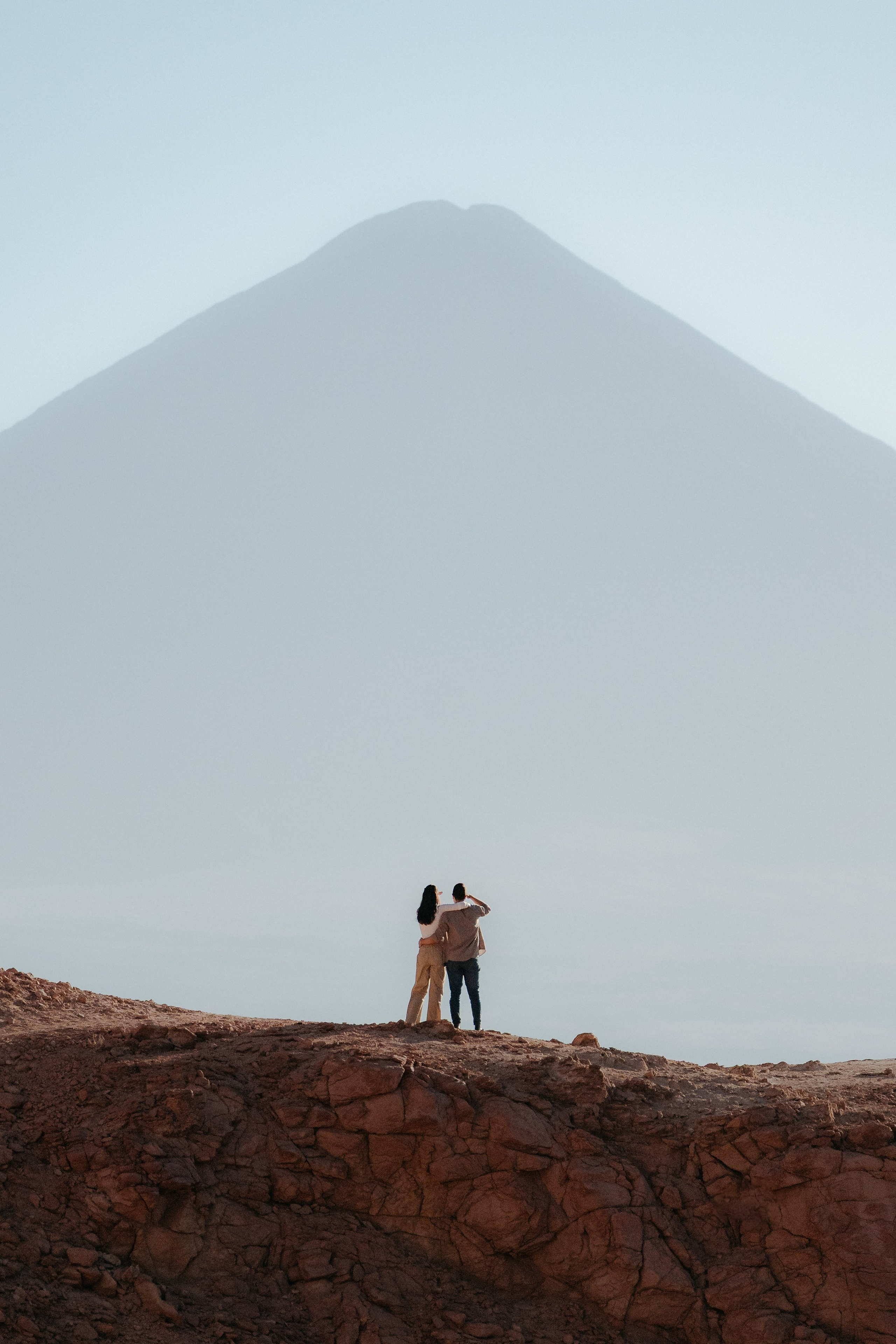 Sessão casual no Vale dos Cogumelos. Fotógrafo em San Pedro de Atacama