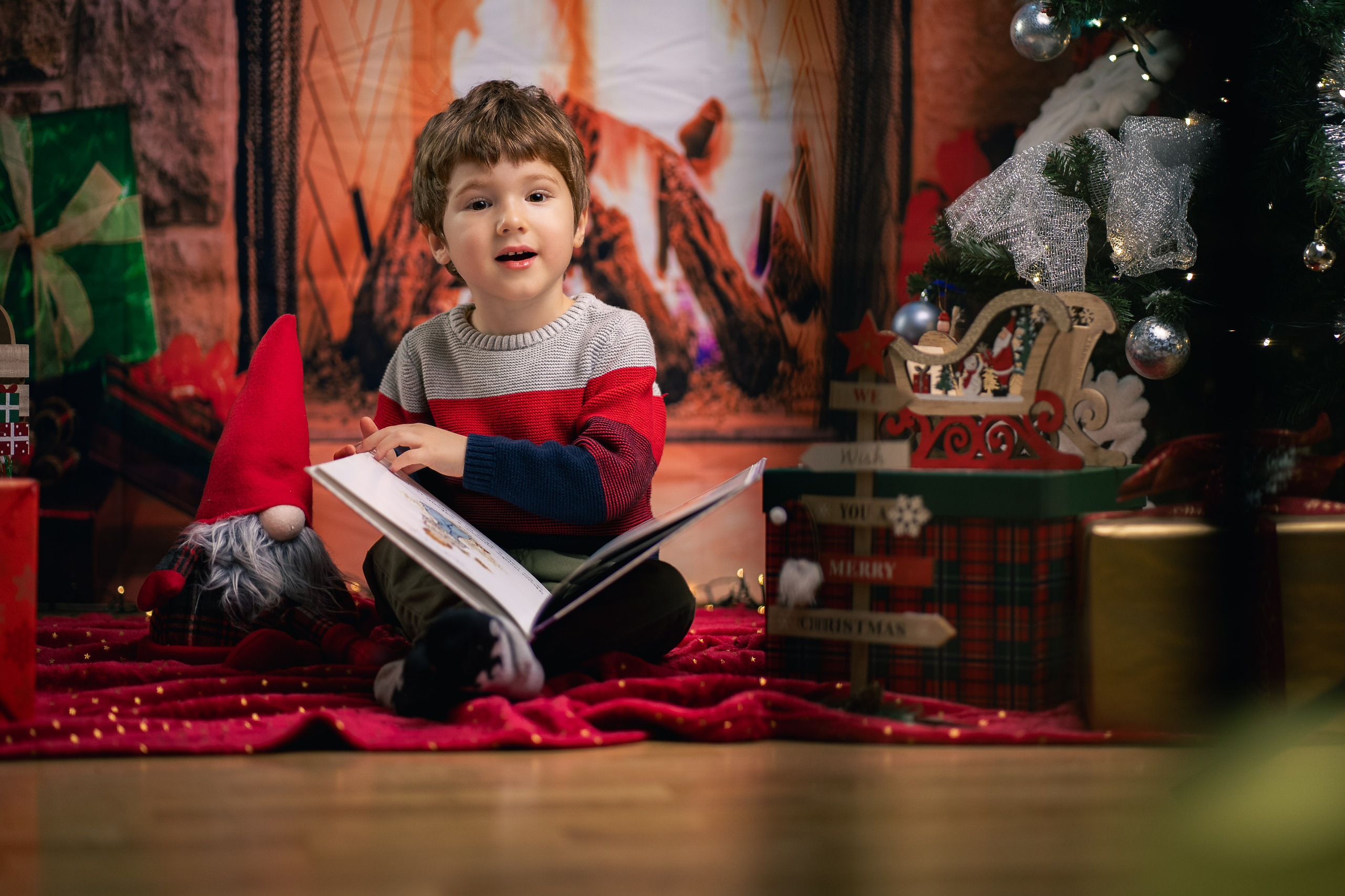 Sedinta foto Craciun — Gradinita Miniterra. Liviu Andrei - Fotograf