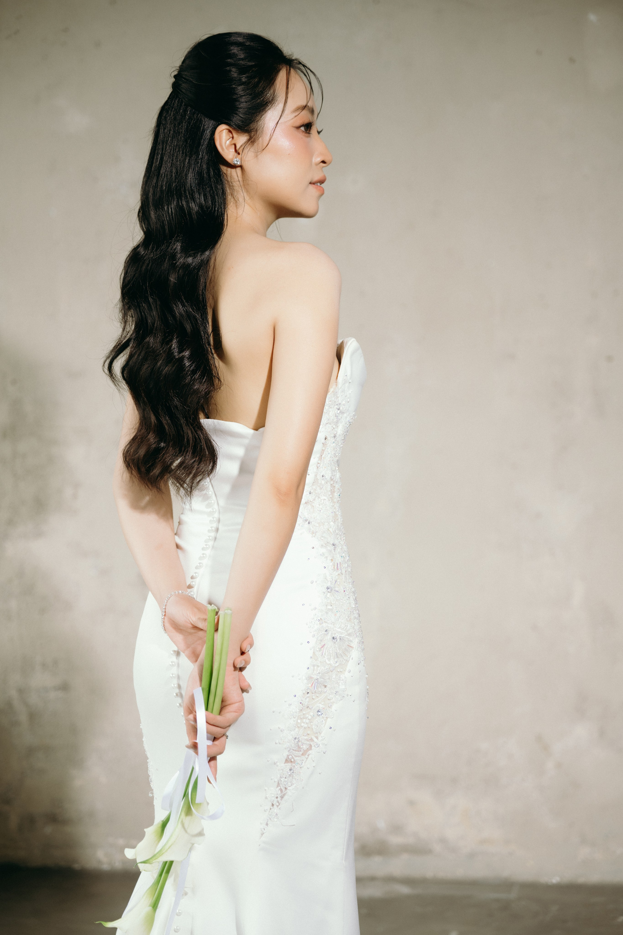 N.A wedding photoshoot in studio