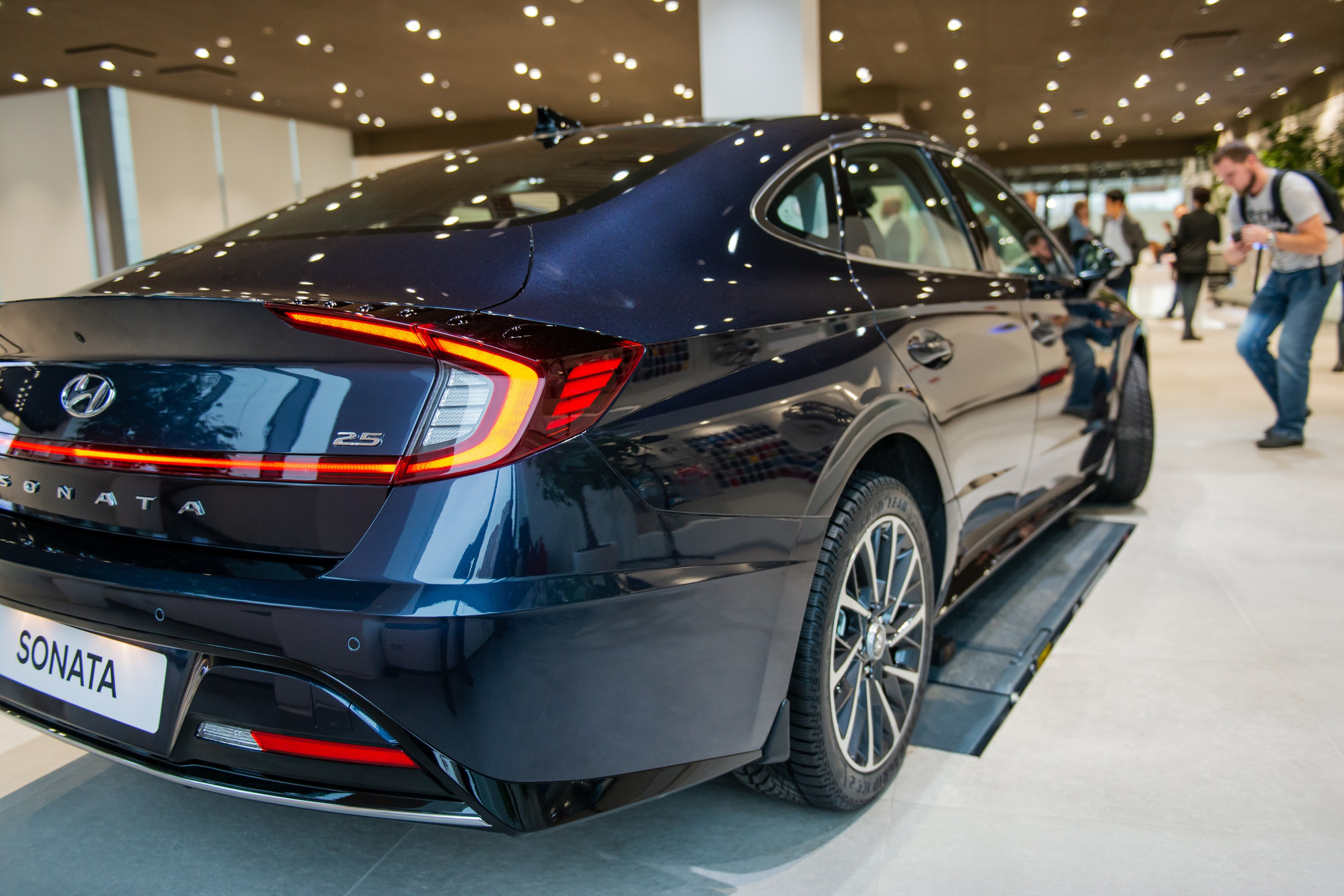 Закрытая презентация новой 8-й Hyundai Sonata. ФОТОГРАФ МЕКСИКА КИНТАНА-РОО