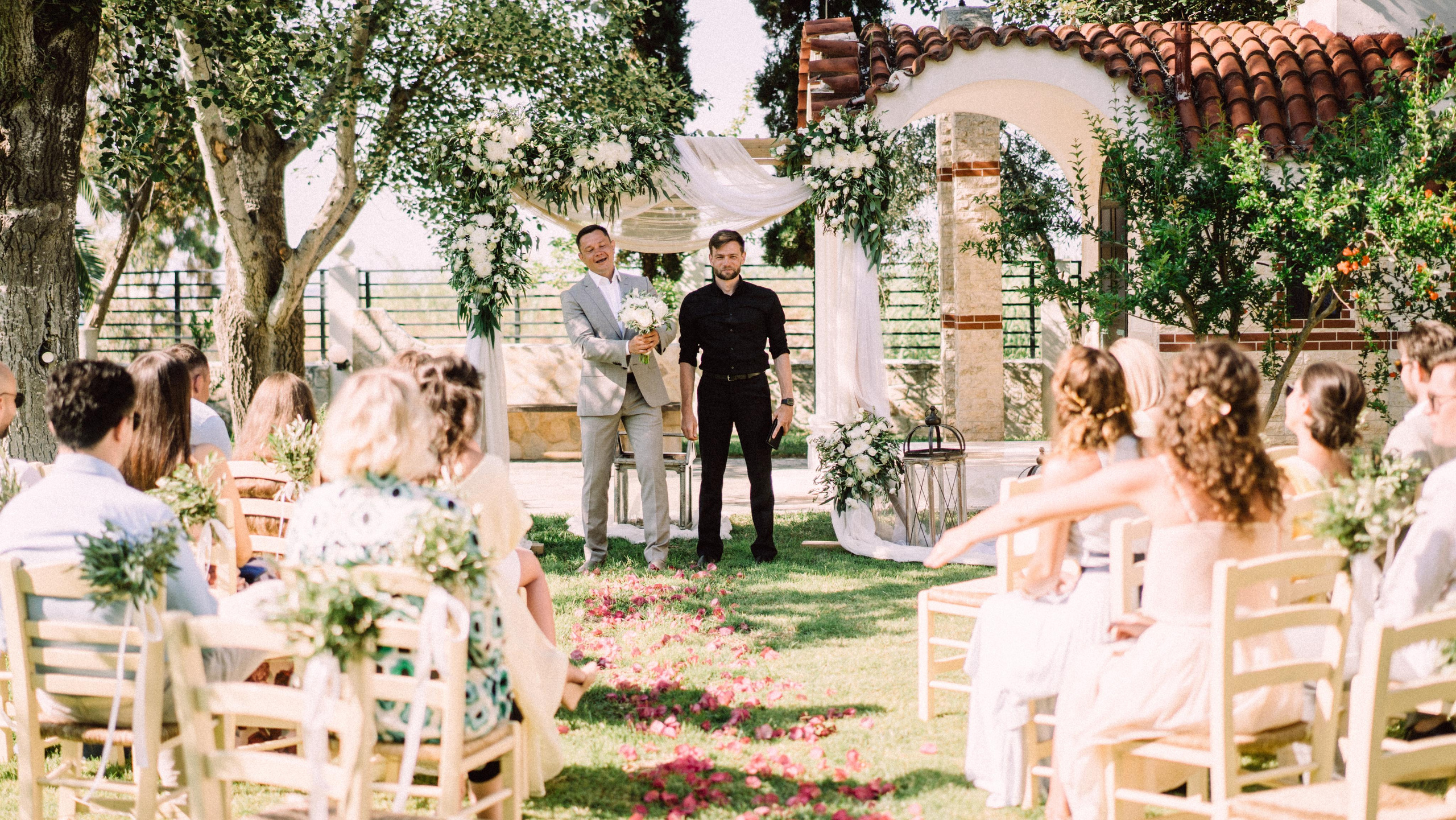 Greece Wedding. Elena Pretzner Photography