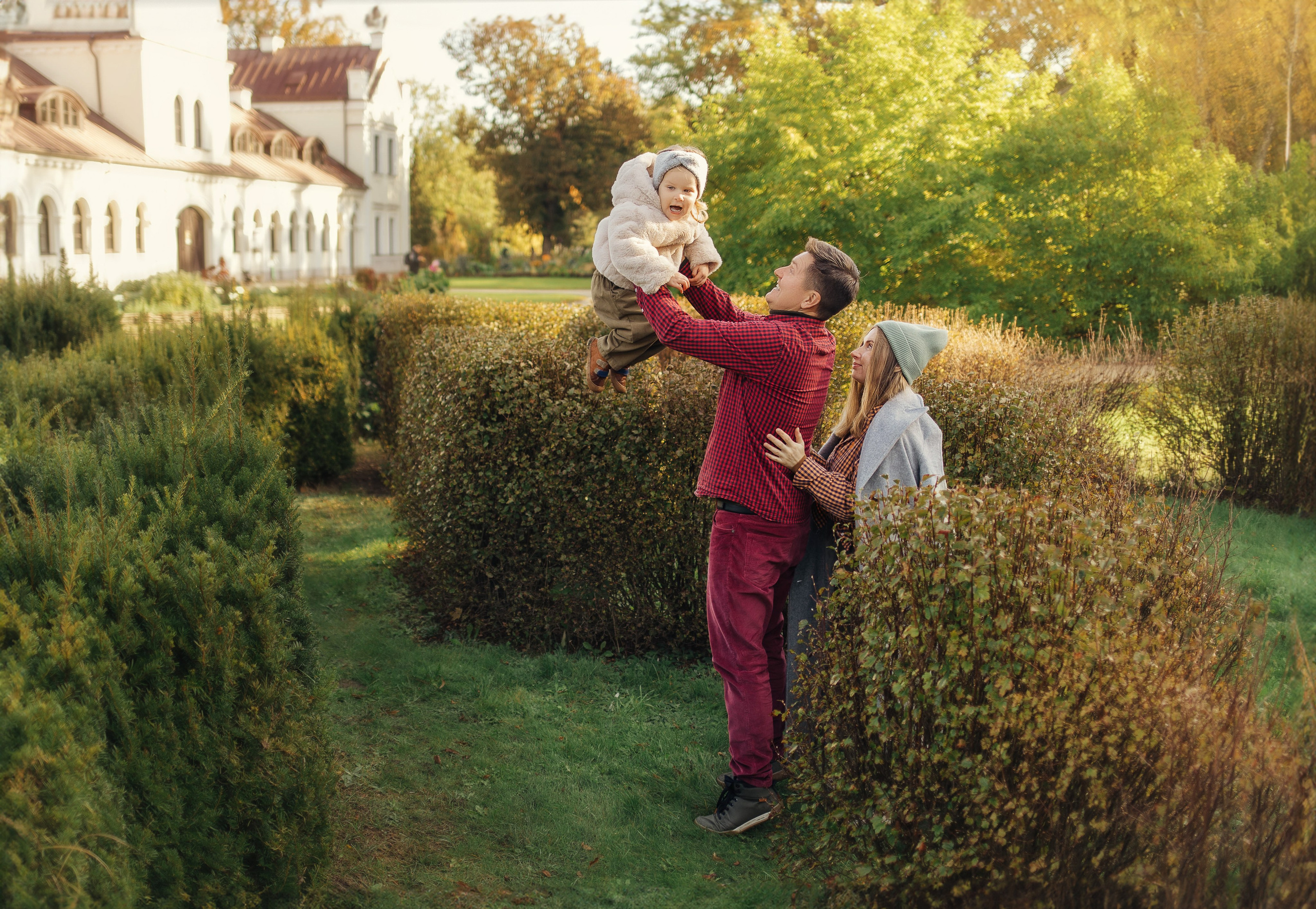 Golden moments. Family photographer in Vilnuis Svetlana Naumova