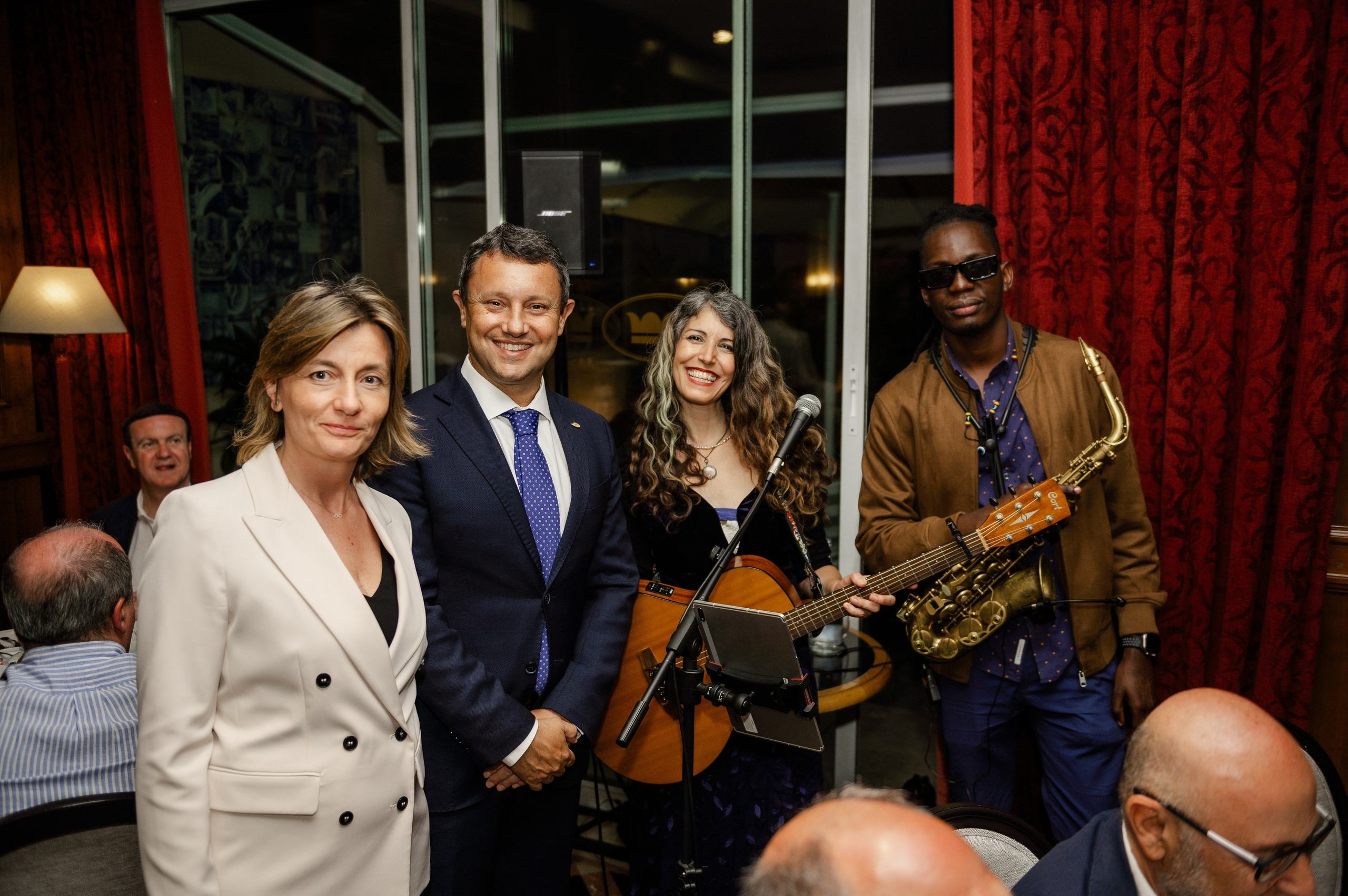 Corporate party at the restaurant — Pharma. Ваш фотограф в Лиссабоне — Анна Белова