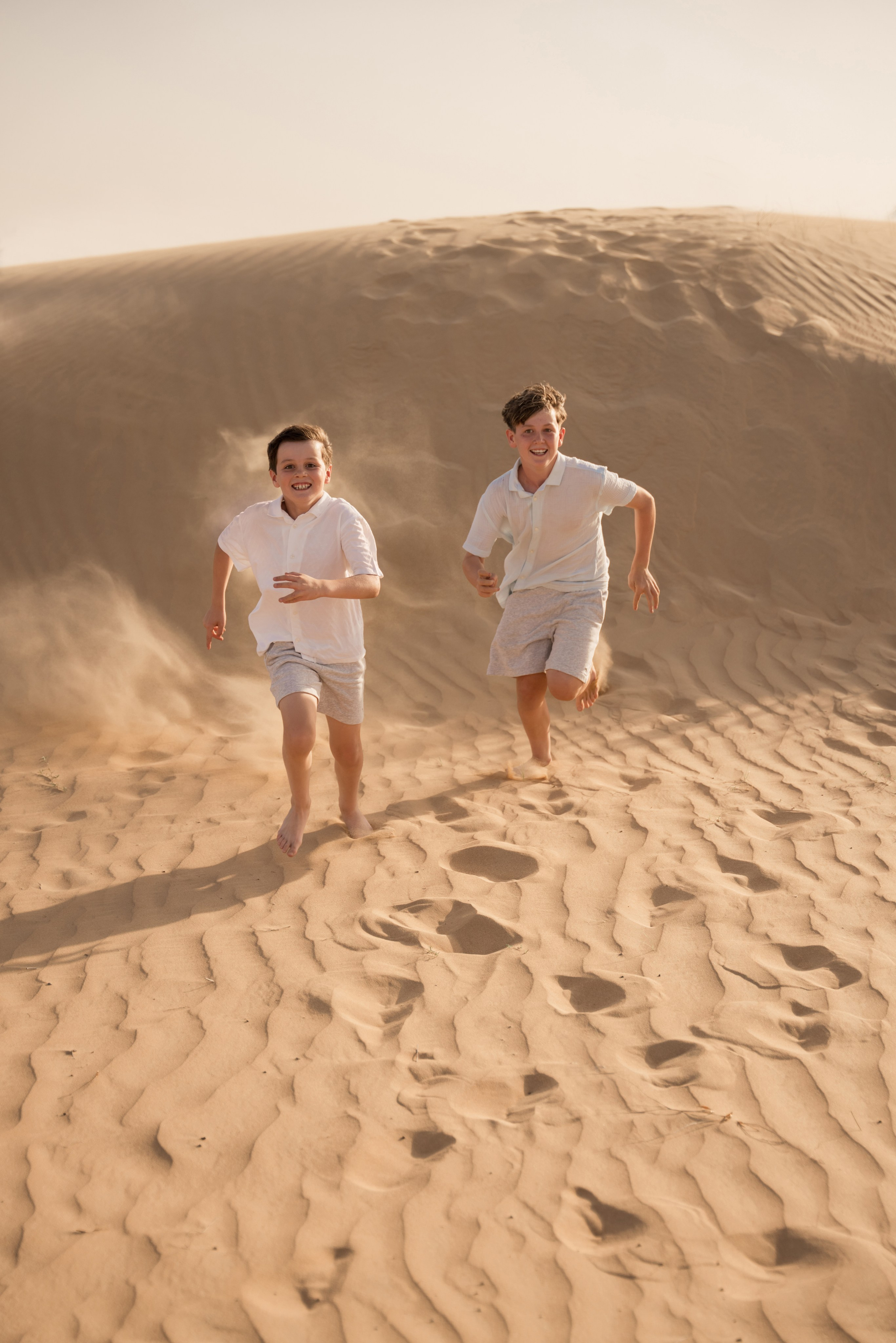 Desert run and fun!. Angela Iakovleva — Family Photographer in Dubai