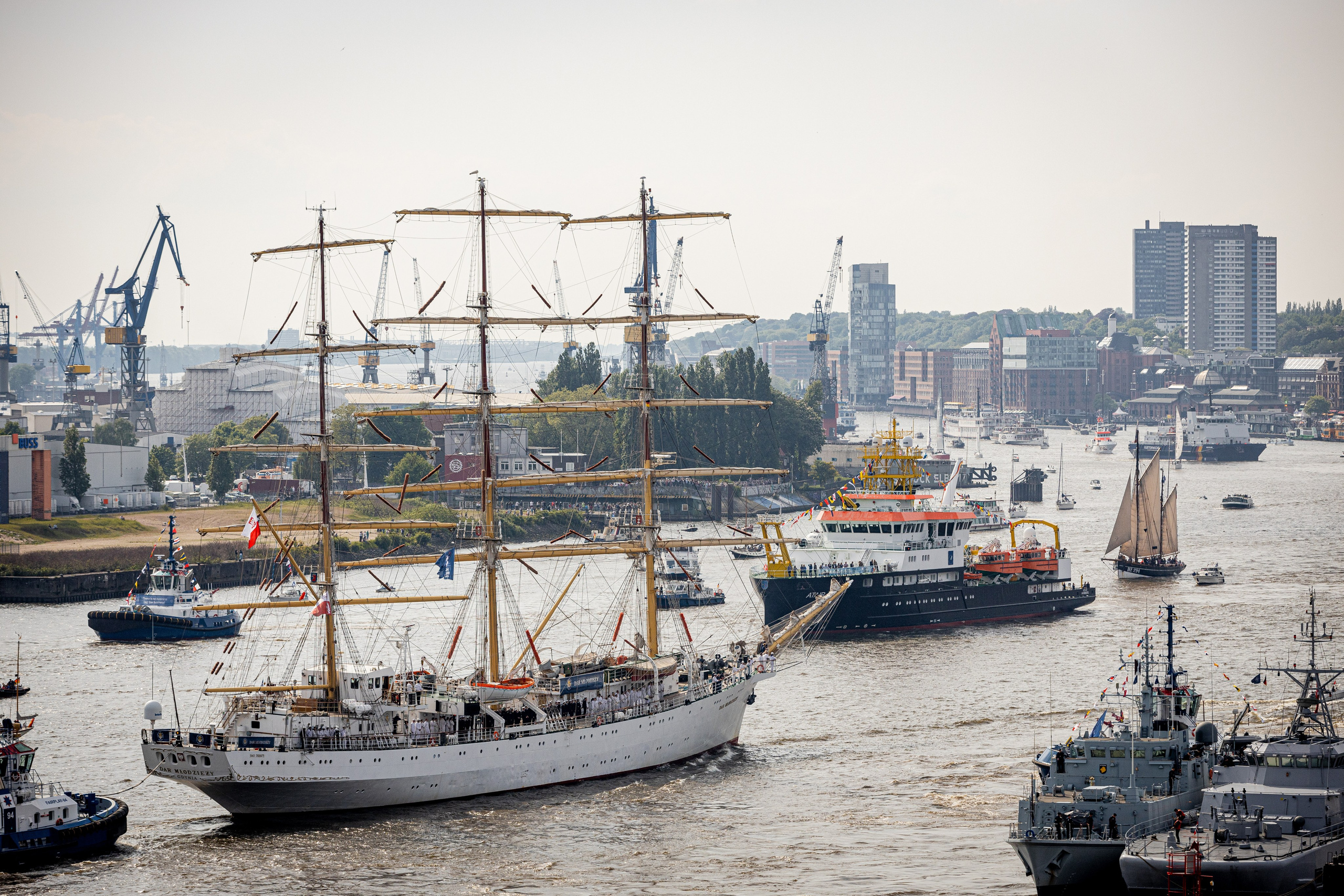 Hafengeburtstag 2024. Фотограф в Германии — Михаэль Барон