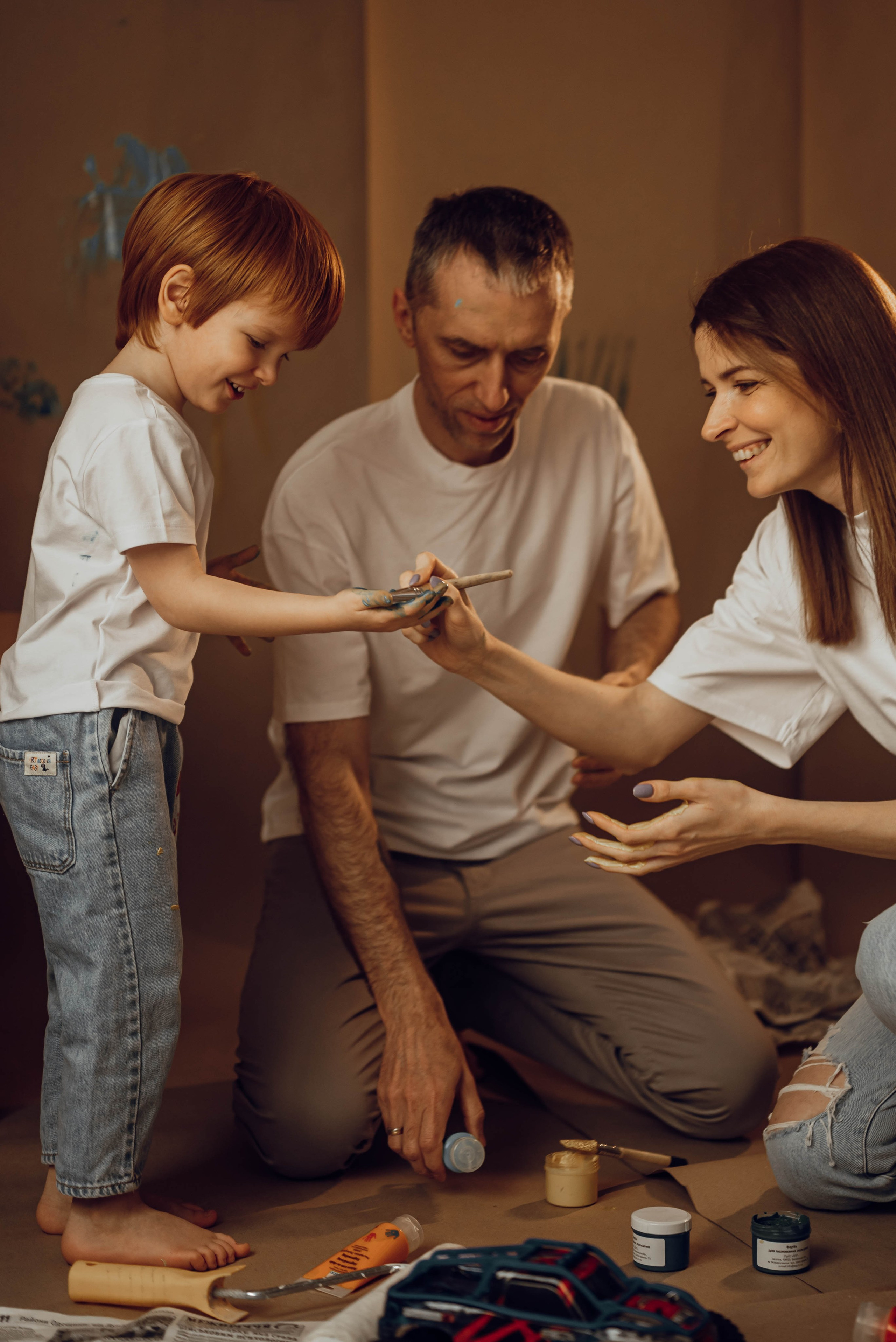 Полина, Вова и Назар. Фотограф Ирина Новикова