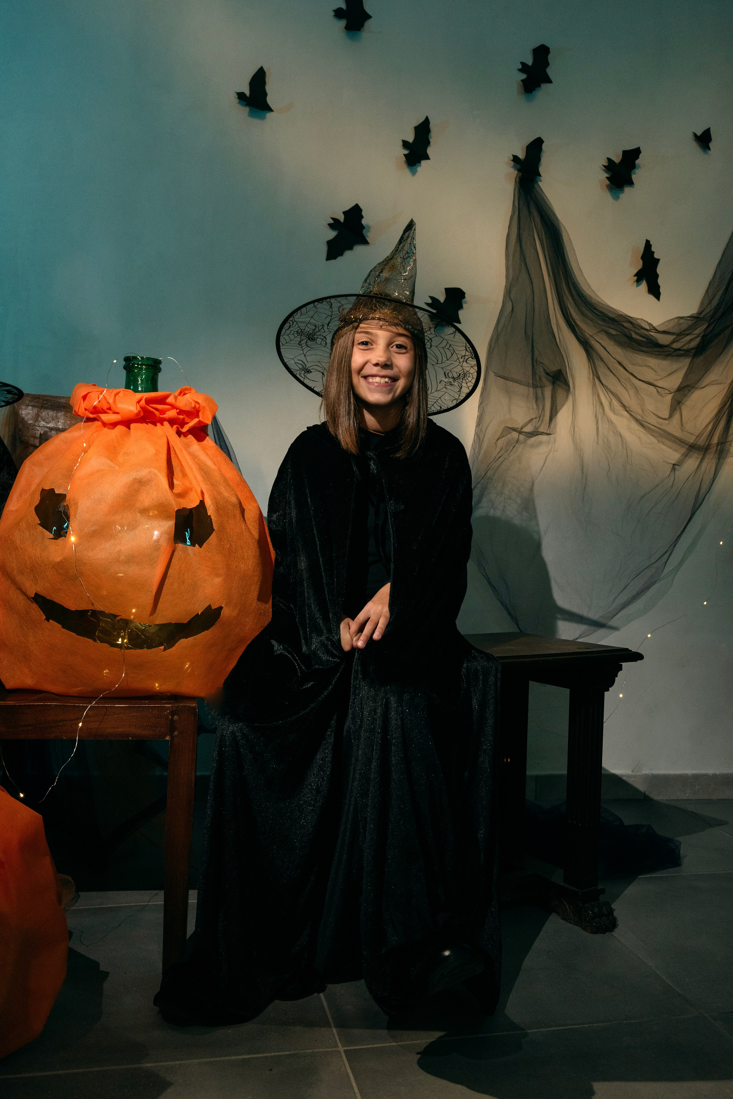 Servizio fotografico Halloween in studio bambini