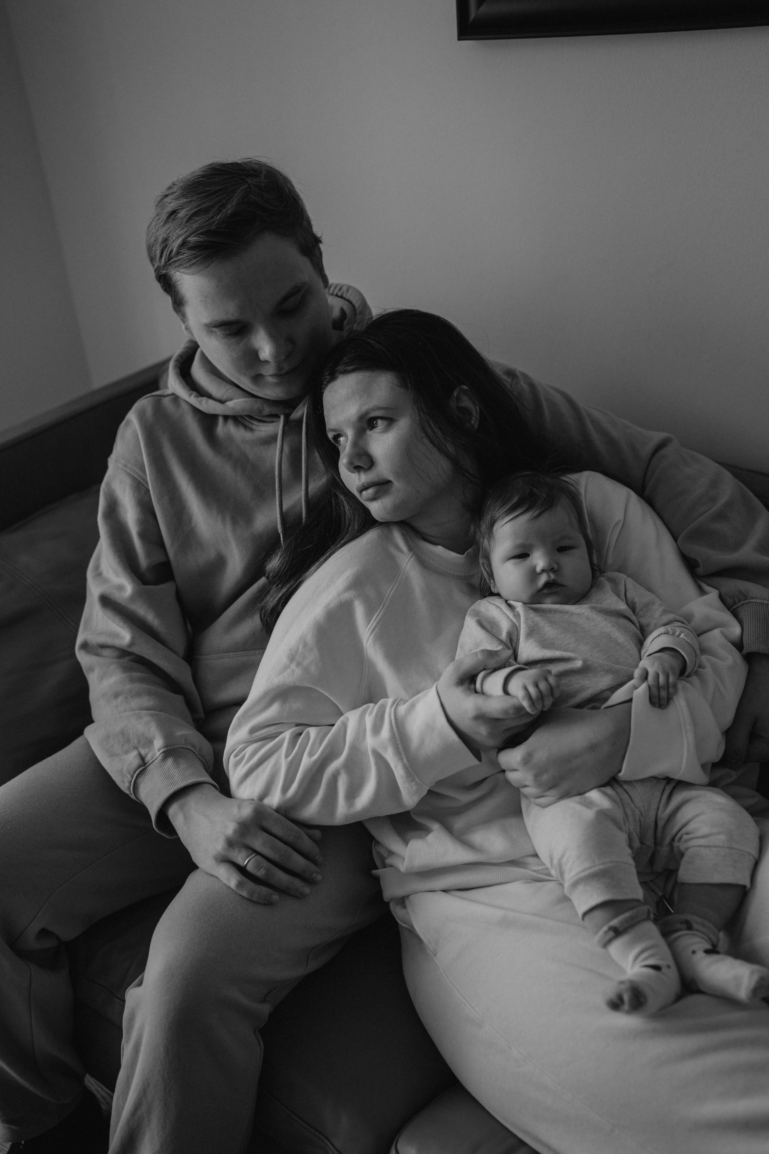 Семейная с младенцем. Фотограф Москва Ларина Юлия