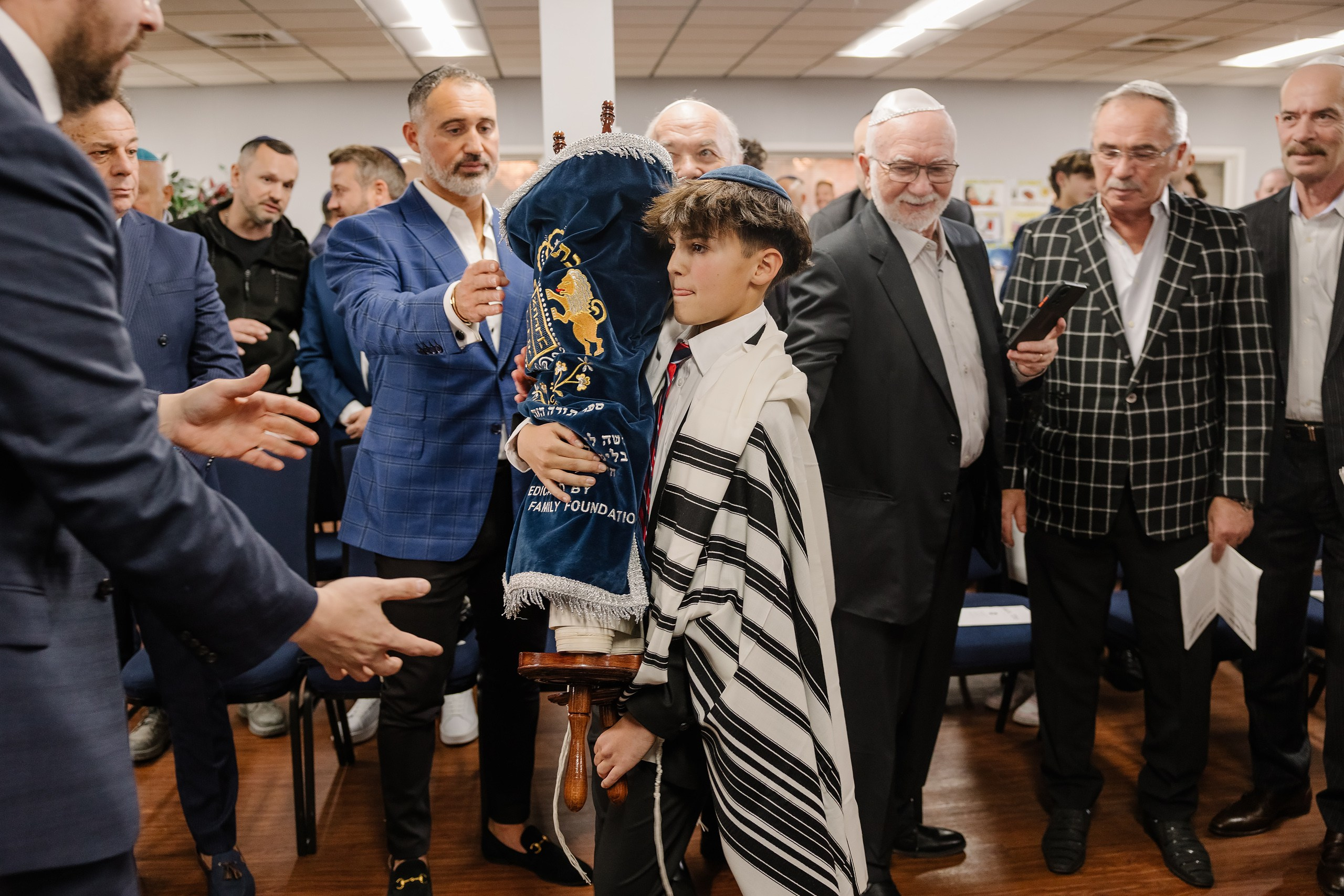 1.02.2024 Bar Mitzvah. Wedding family event photographer in Chicago Nick Yushevich