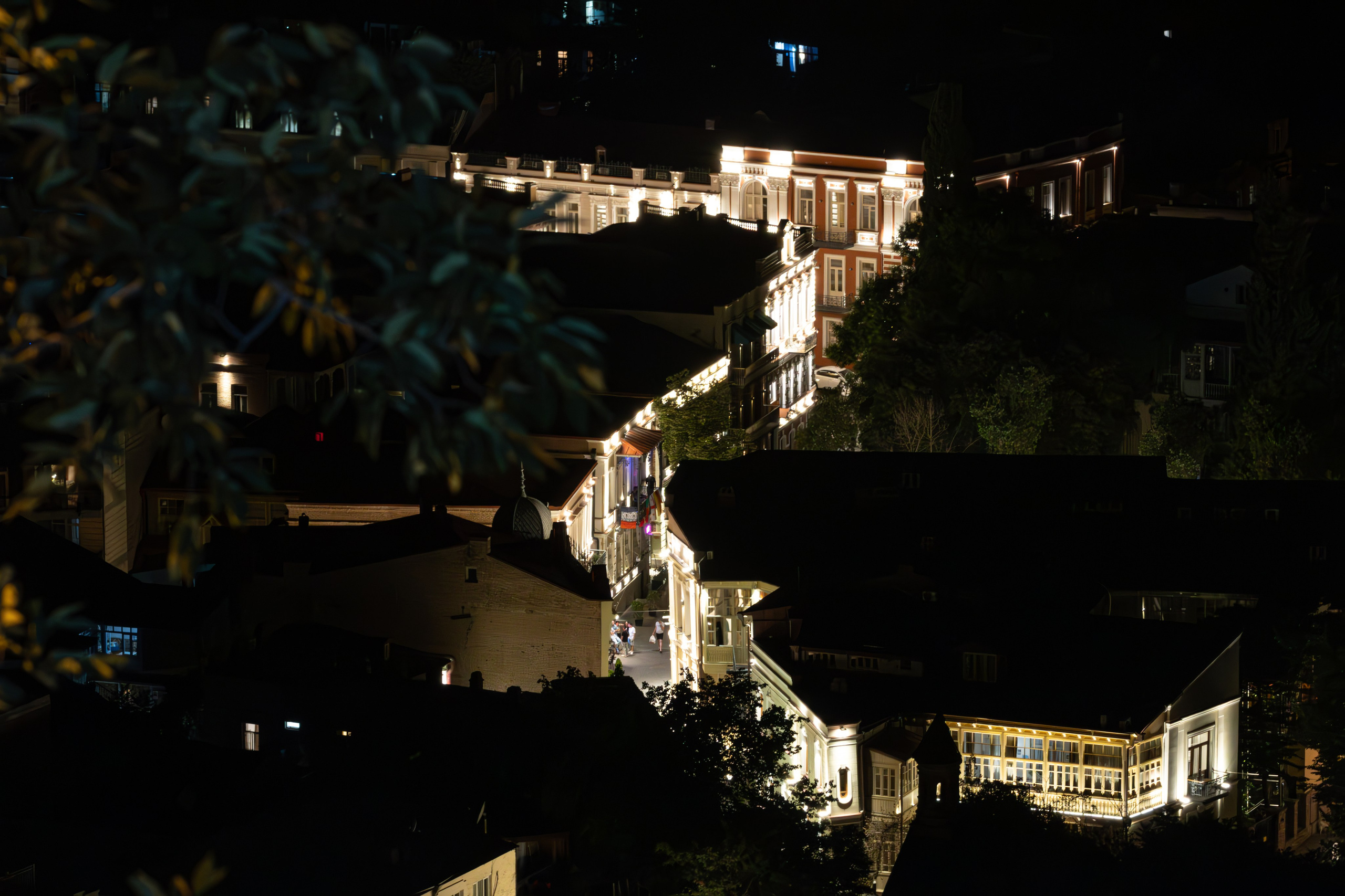 გუდიაშვილი, ბეთლემი, ნარიყალა. ღამის ბილიკი. FramefreeMan