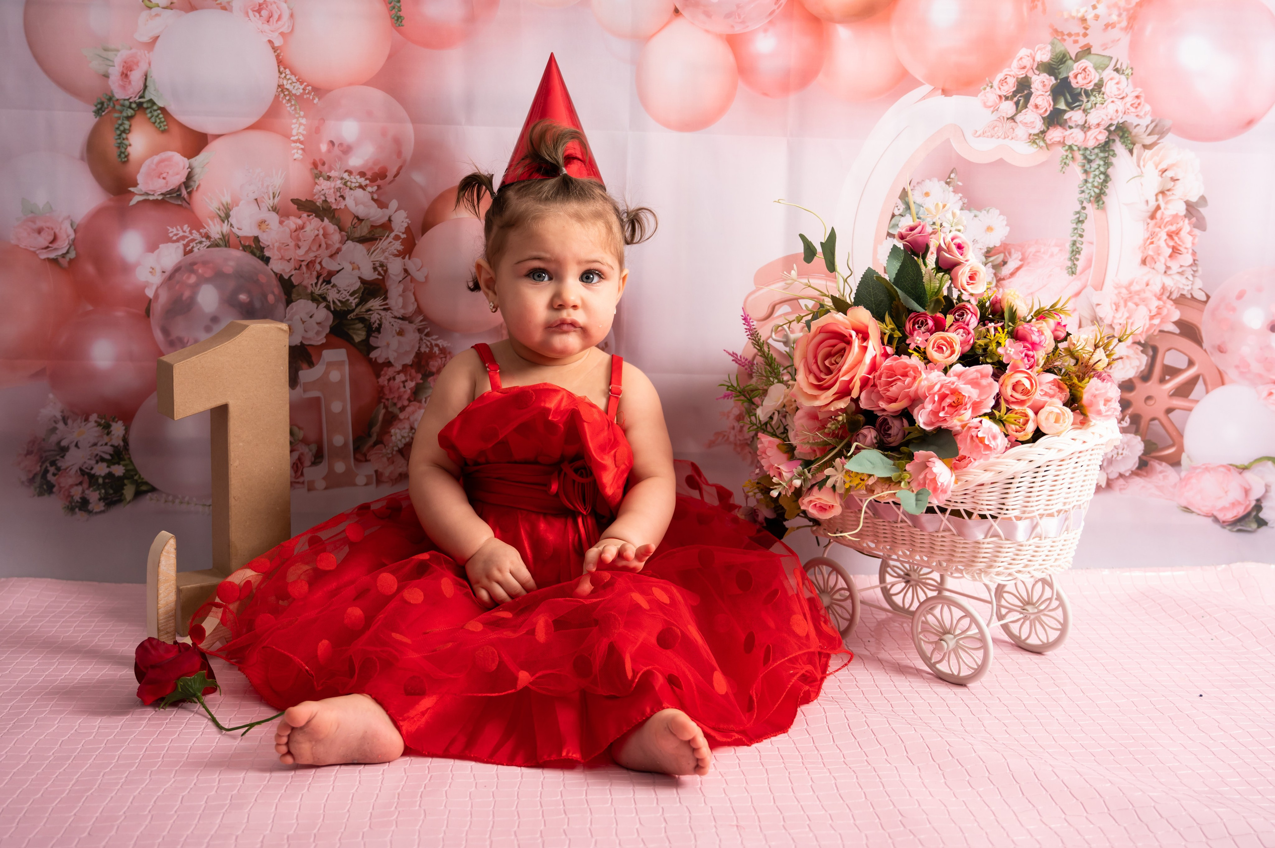 Smash the cake. Lucia Adam Family Photography