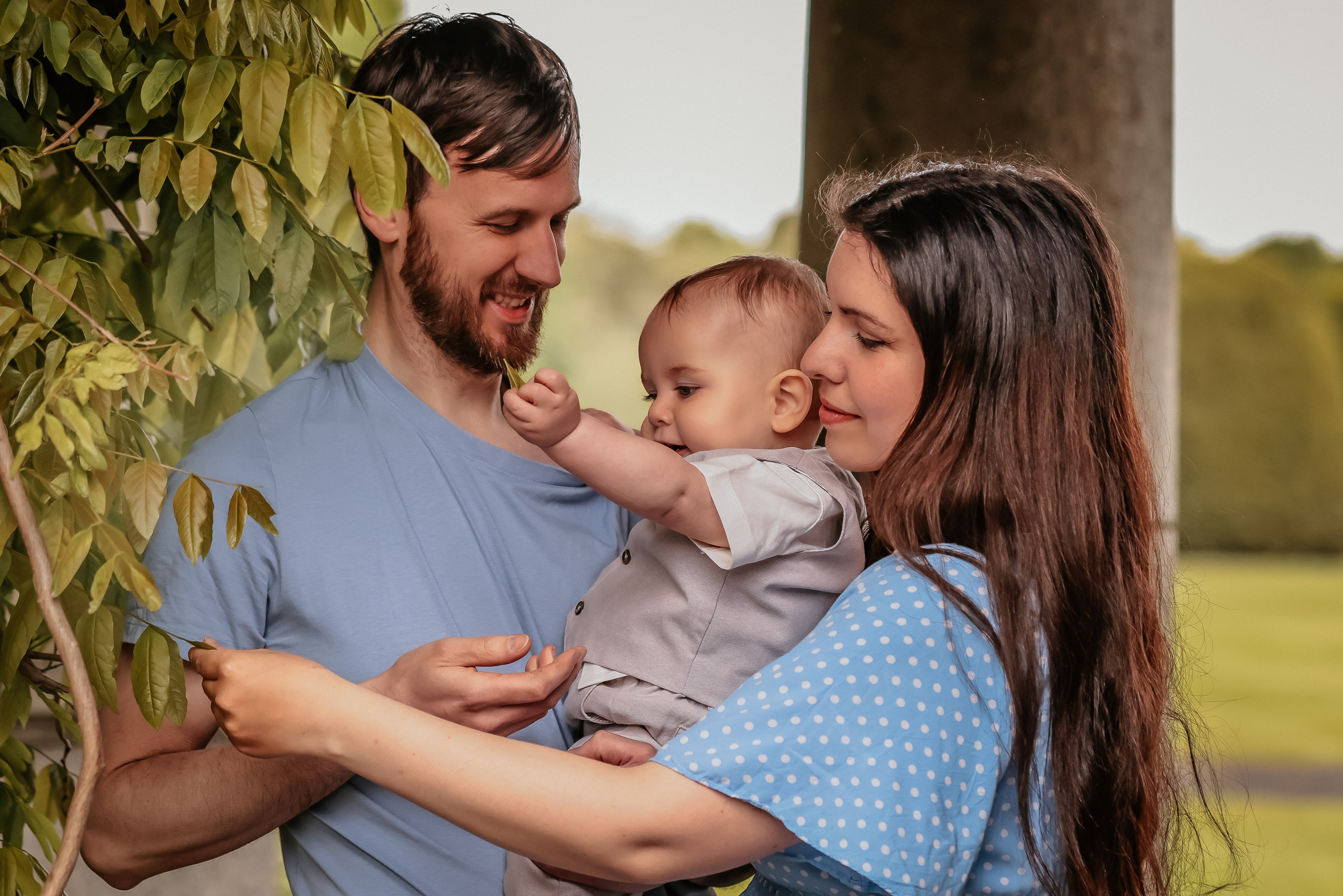 First year baby photoshoot. Photographer Co Dublin, Balbriggan — Agata Maliseva