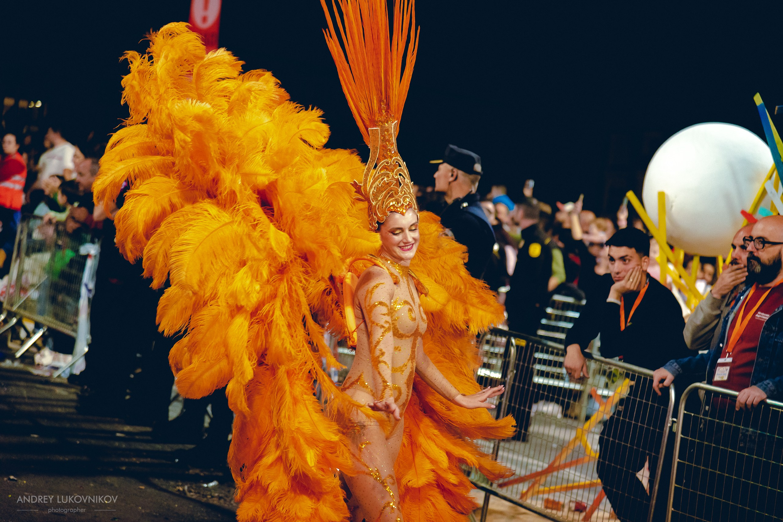 Photo report from the night carnival in Murcia | Reportage photographer Andrey Lukovnikov