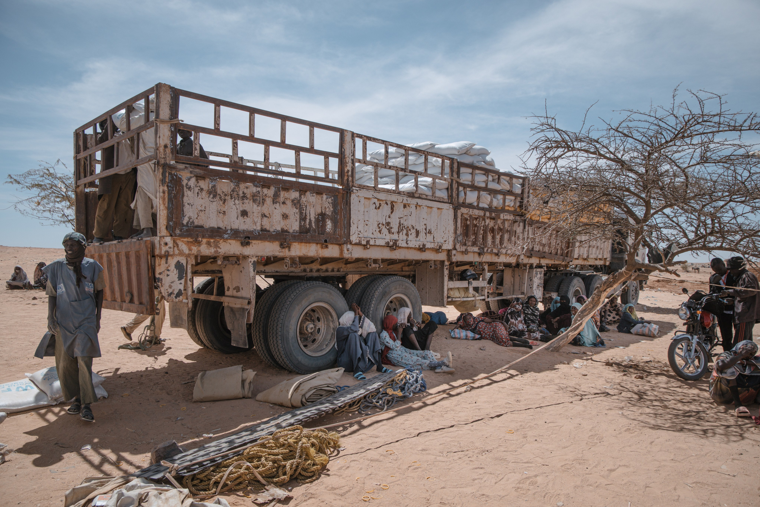 Chad / Darfur. Photo reporter français basé à Paris