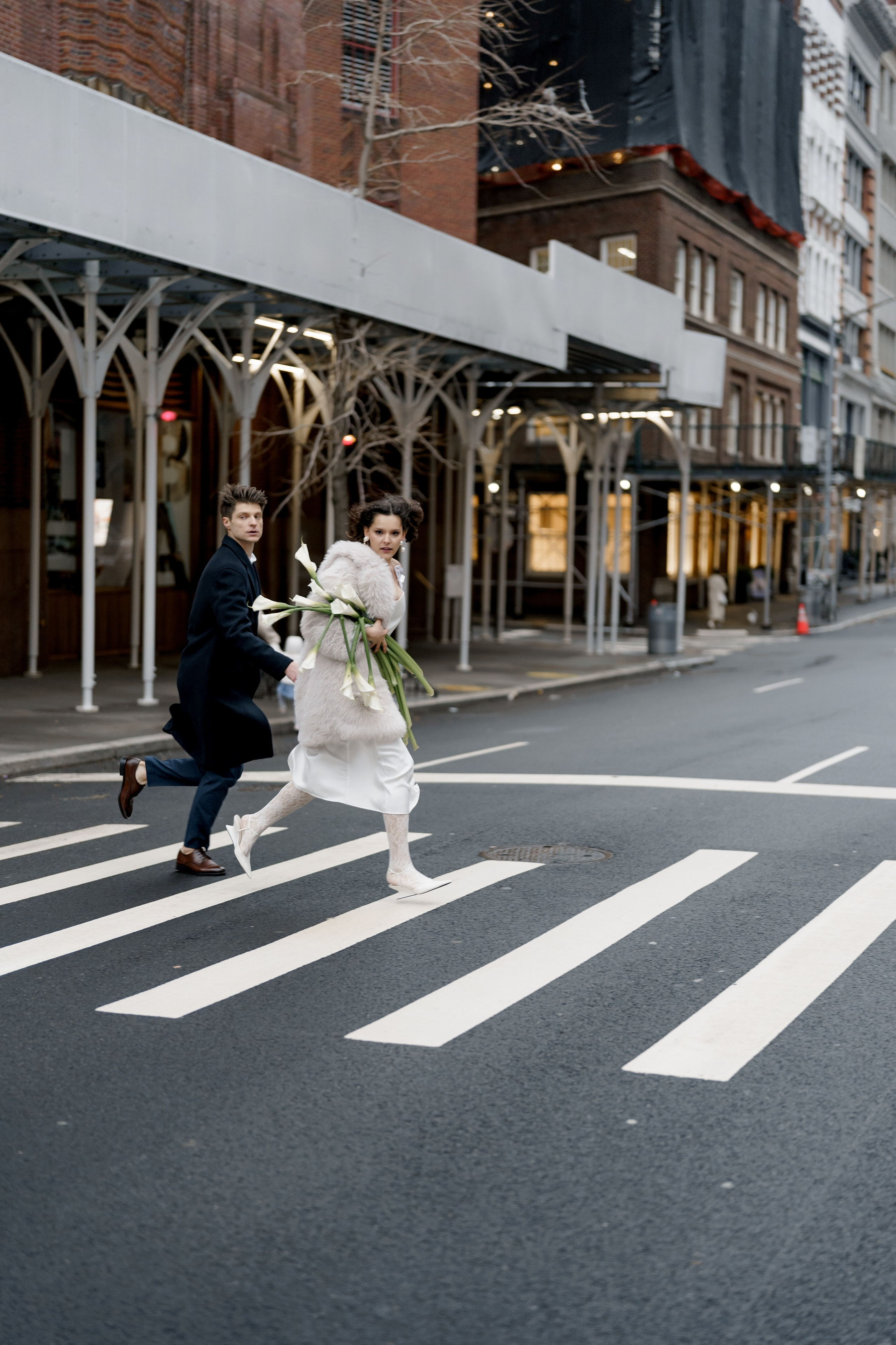 Alina and Dan’s Bold and Stylish Engagement Shoot. Wedding photographer and videographer New York | New Jersey