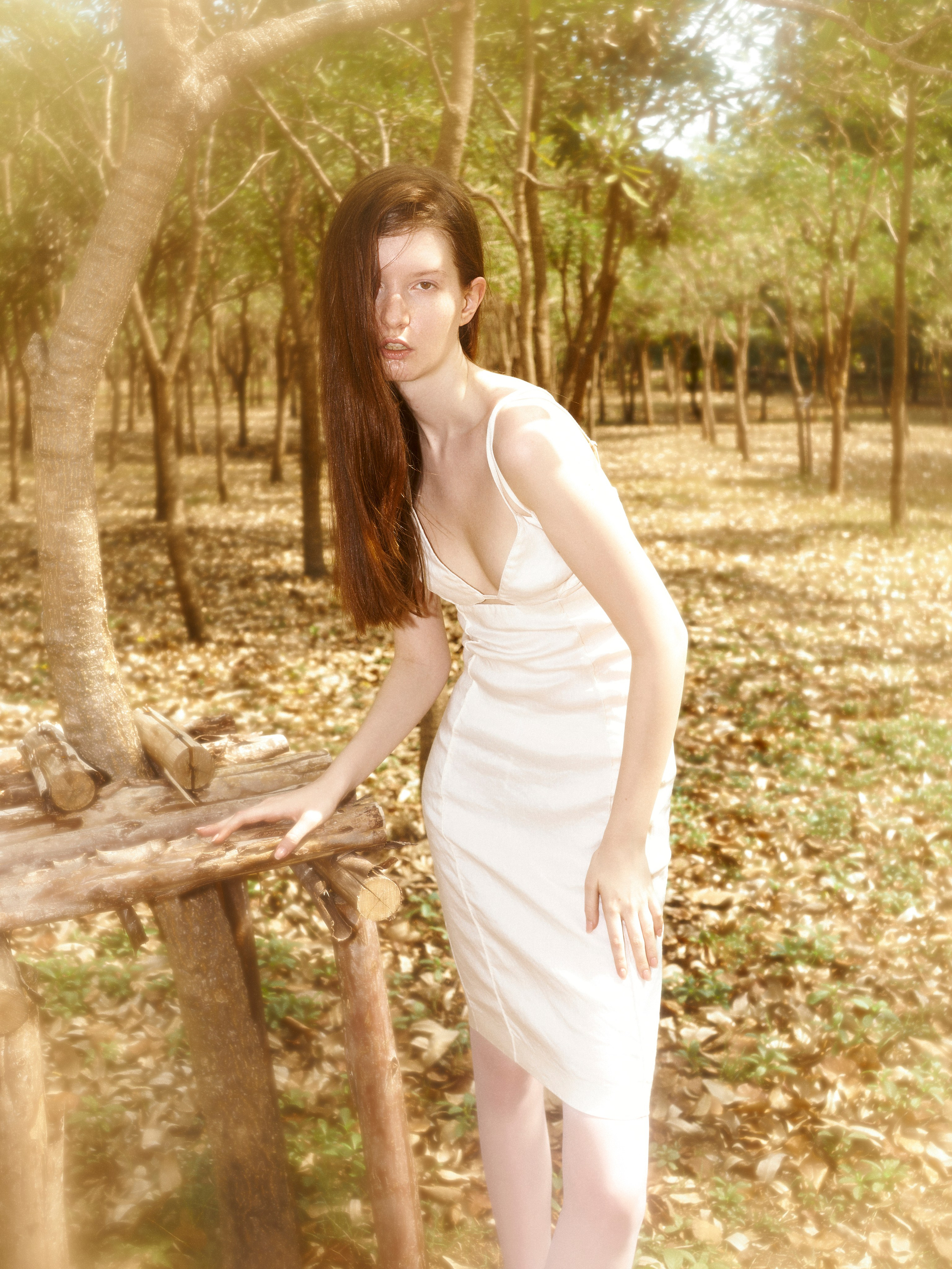 Test shoot in Chatuchak. Stylist