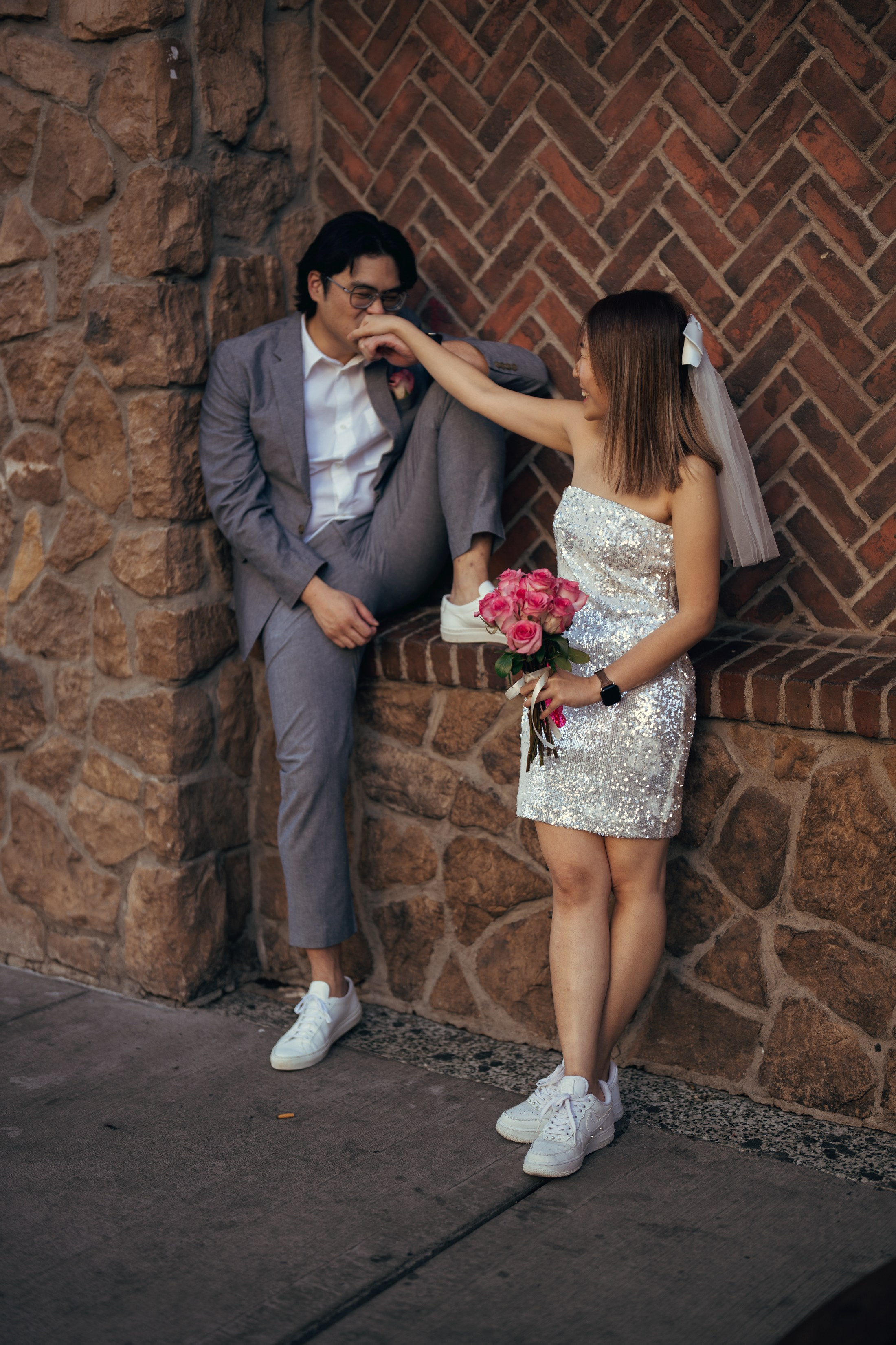 Yee Po& Jit. Wedding & elopement photographer Viktoriya Kravtsov. Las Vegas