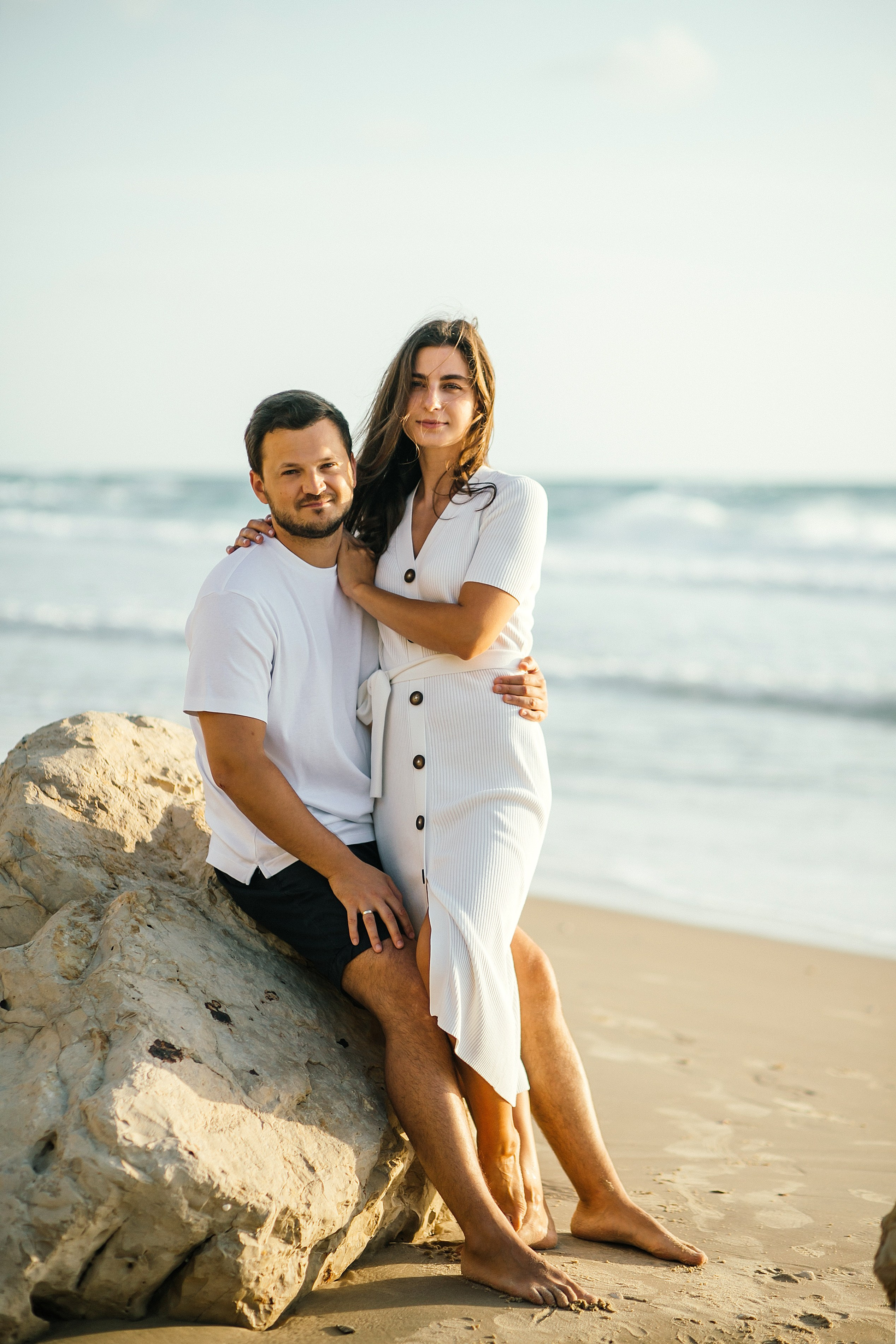 Bat Yam beach. Family photographer in Israel
