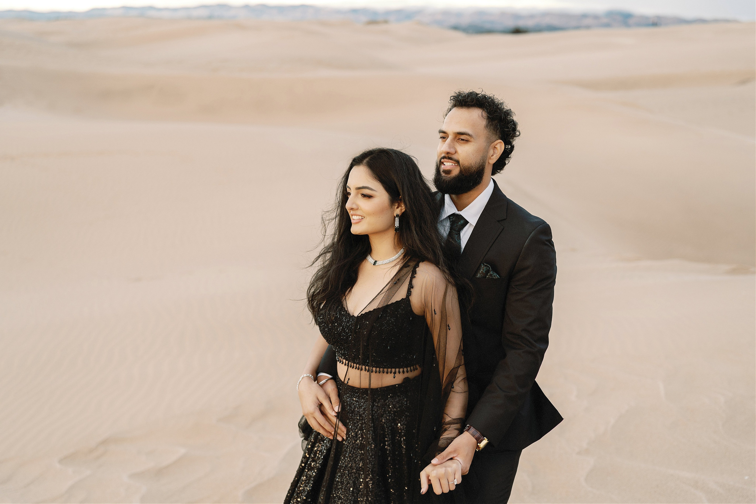 Elopement at Pismo Beach Sand Dunes, California. Wedding Photography & Videography Team in California, Los Angeles, San Francisco, San Diego and Travel