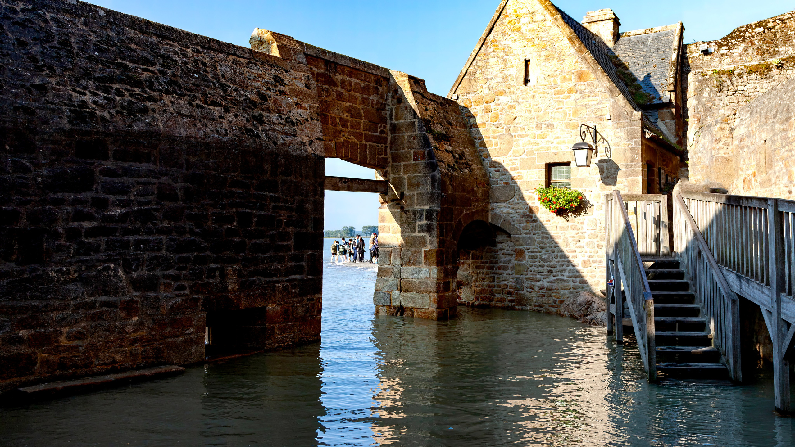 184.Abbey of Mont Saint Michel.France.21.9.2024. Путешествия в формате 360......
