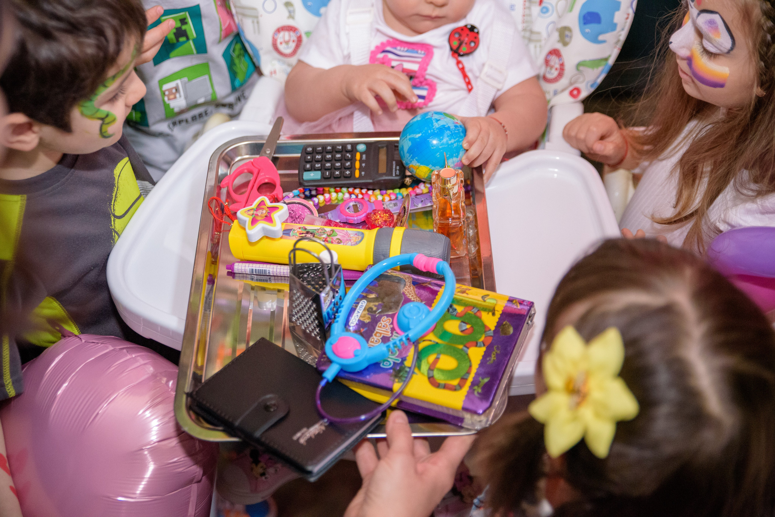 1-year-old children's birthday, birthday photographer, children's birthday parties, private party photographer