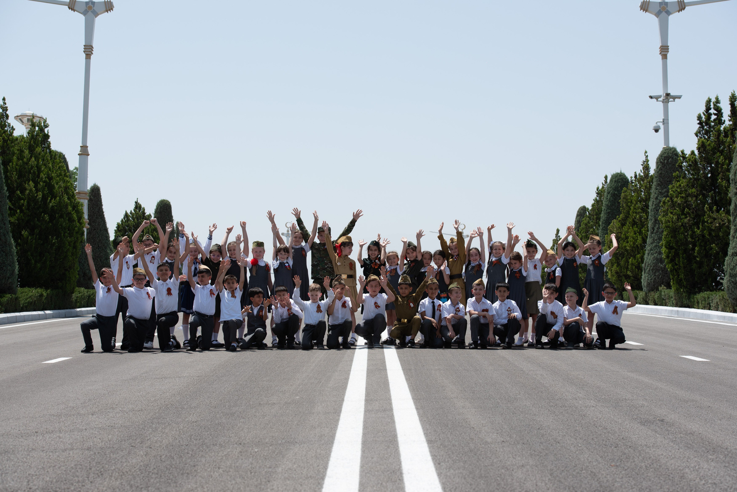 Вечный огонь 2"А» класс. Ваш фотограф в Ашхабаде Гамлет Осипов