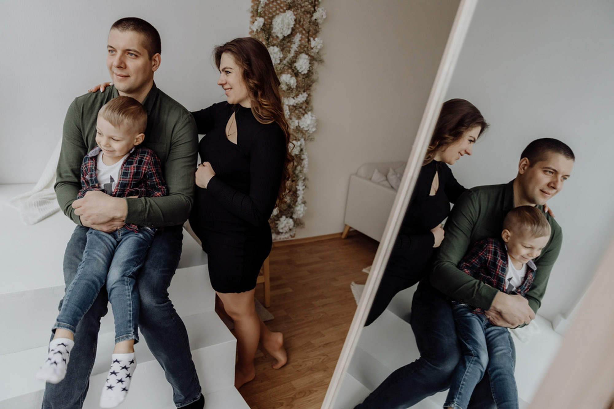 Сімейна студійна фотосесія. Photokostin.com