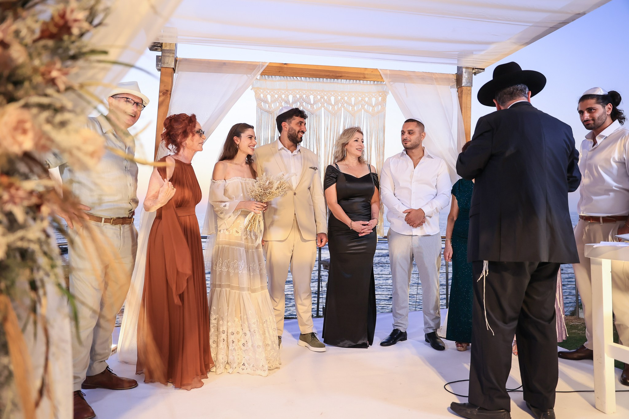חתונת שקיעה. שני ויזל | צלמת הריון, צילומי משפחה וצילומי בוק בת מצווה