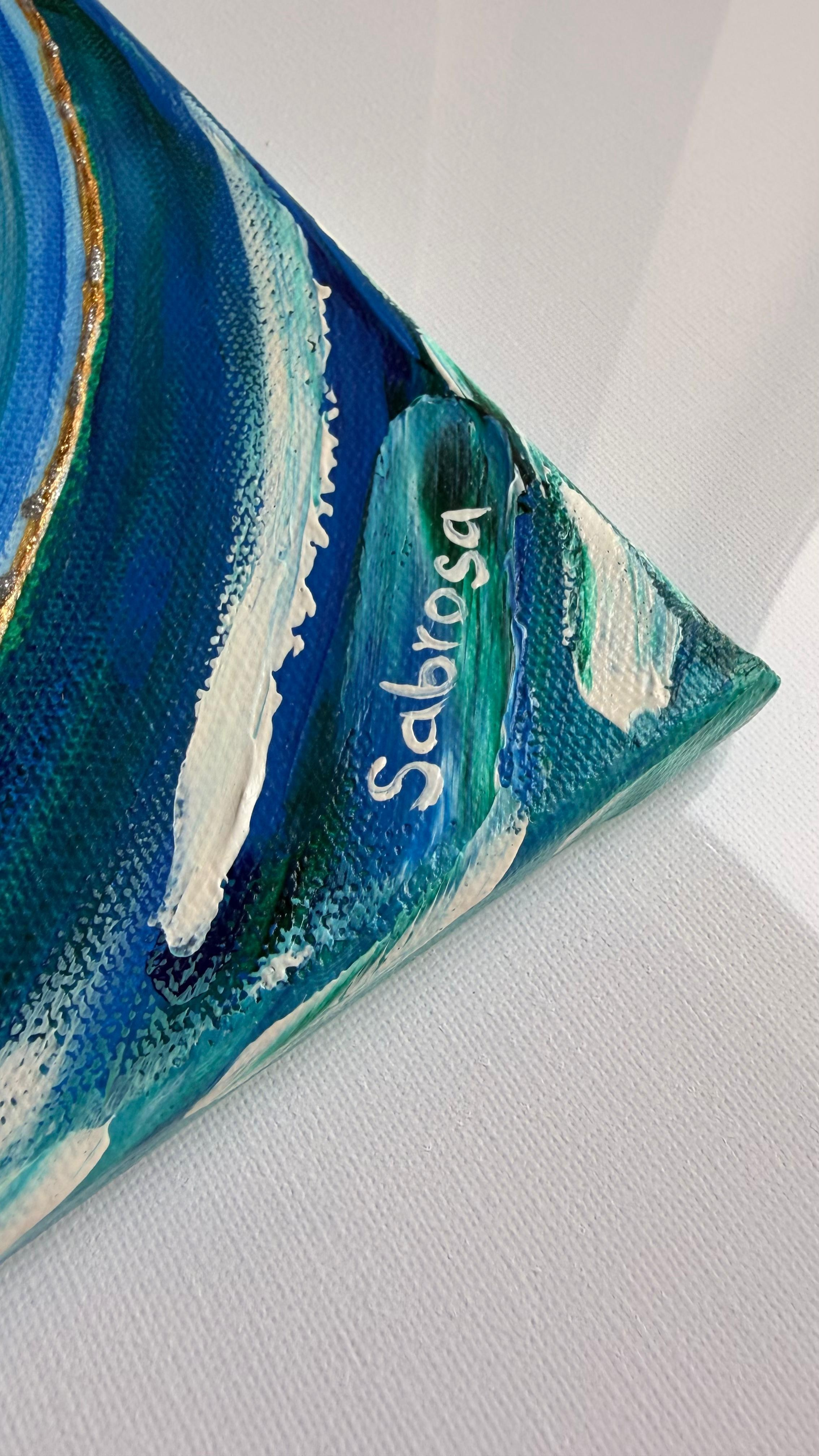 Connection. Sacred Mandalas & Spiritual Art | Original Oil & Acrylic Paintings | Ksenia Sabrosa