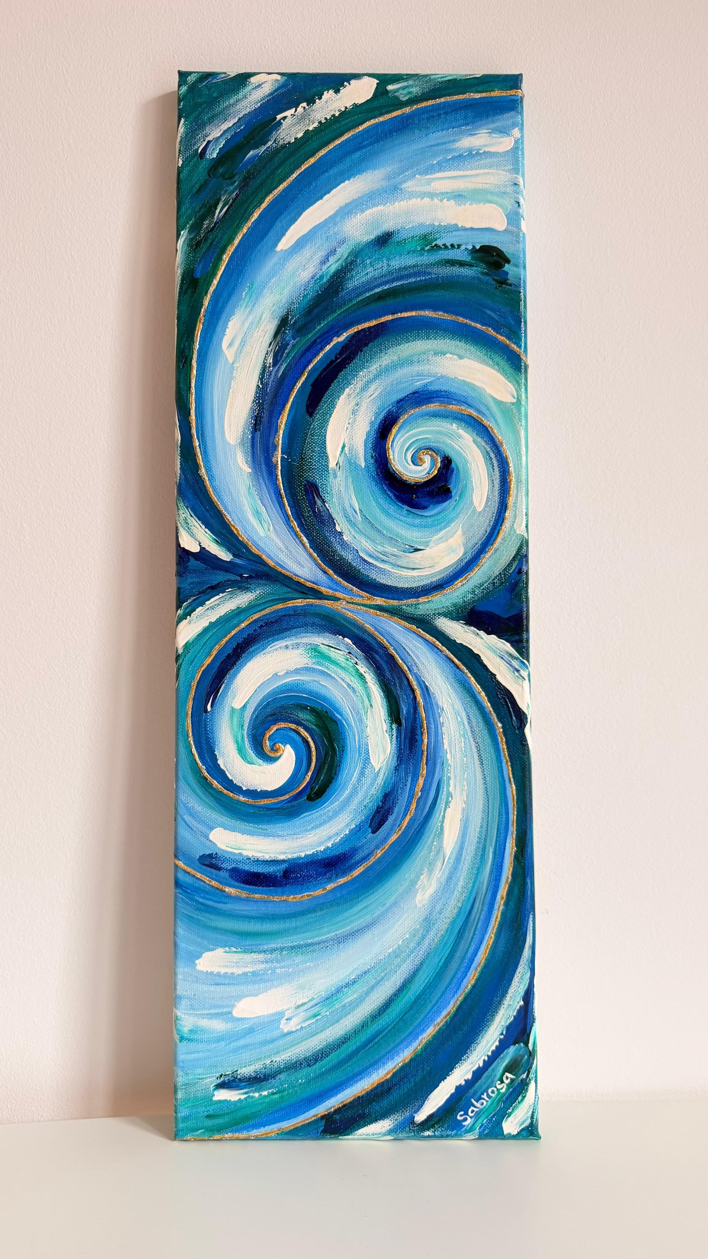 Connection. Sacred Mandalas & Spiritual Art | Original Oil & Acrylic Paintings | Ksenia Sabrosa