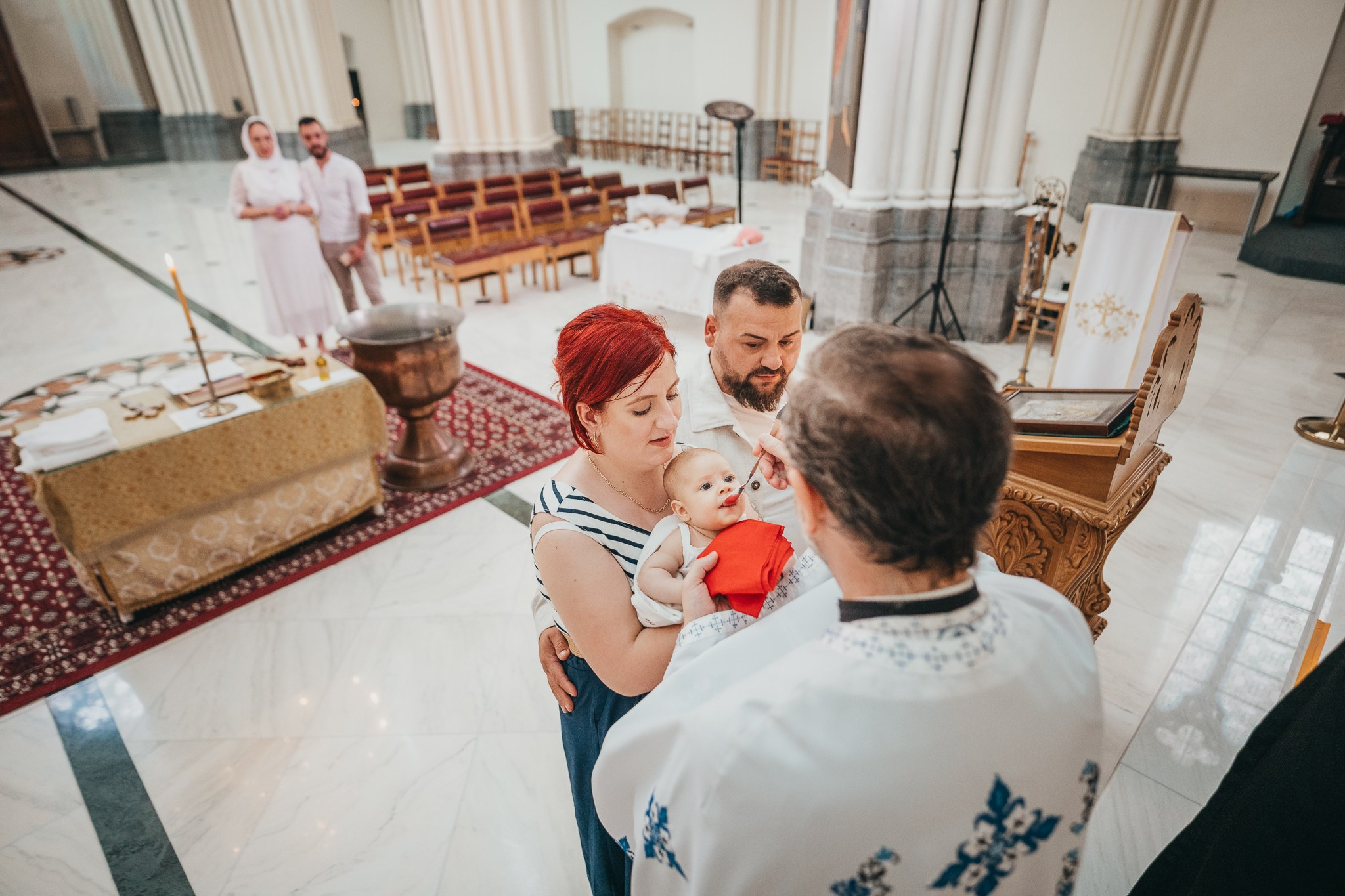 Gentle Baptism — Schaerbeek | Lucian Petric. Lucian Petric — Wedding & Baptism Photographer in Turnhout, Belgium