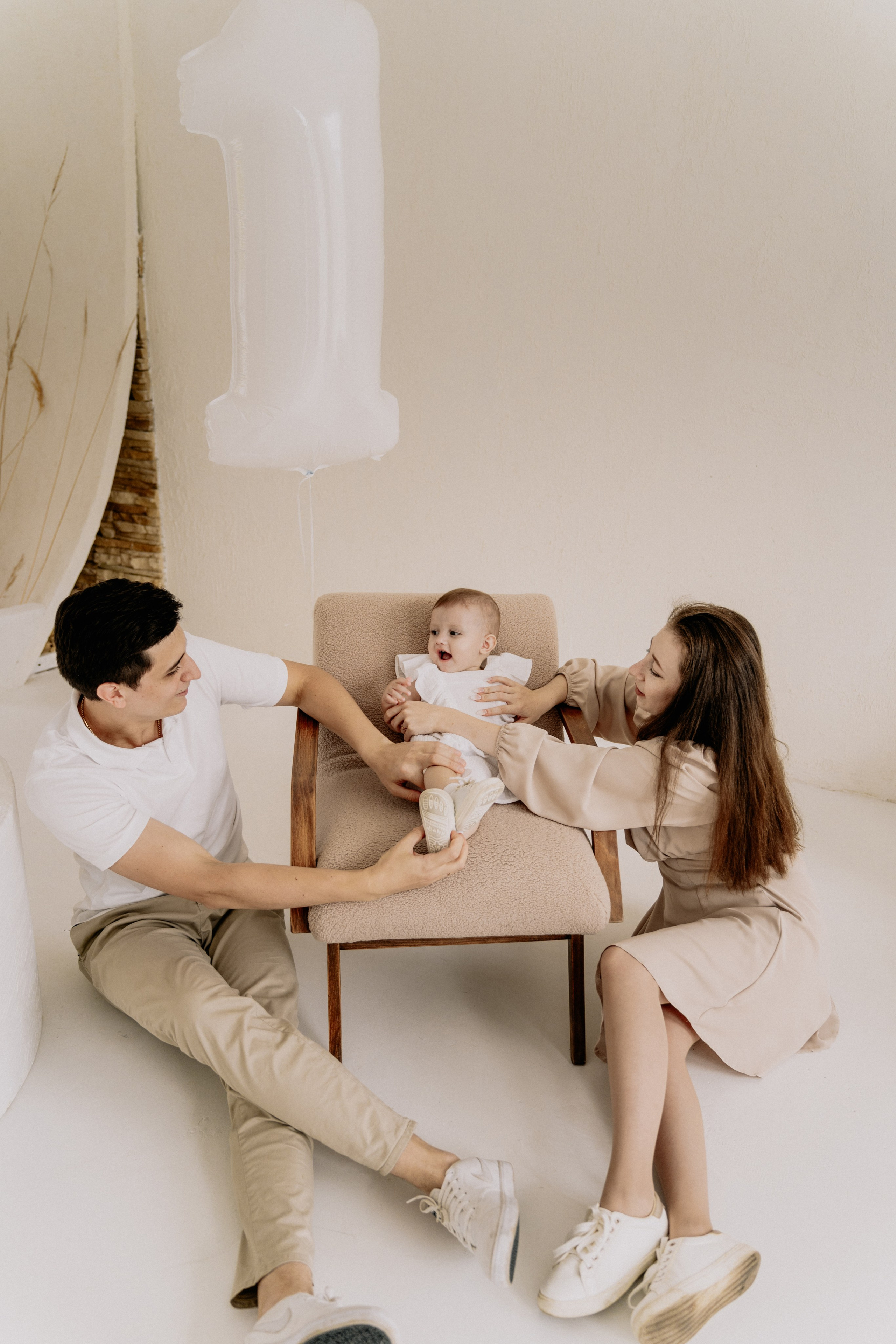 Yura, Irene and Ilona, 1st year at home. Wedding and family photographer and videographer PA, NJ, NY, DE, MD