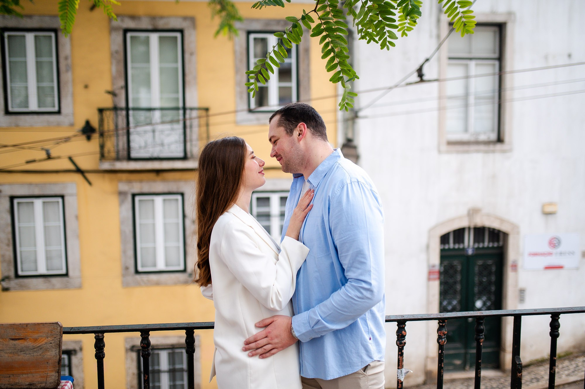Alfama and Praça do Comércio are two iconic locations for photo shoots in Lisbon