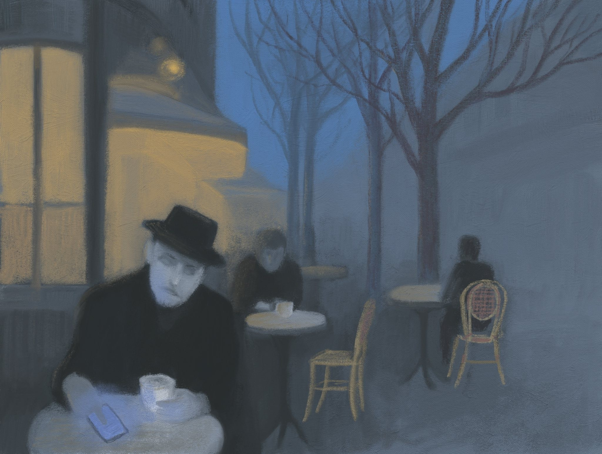 Cafes. Marina Antonova