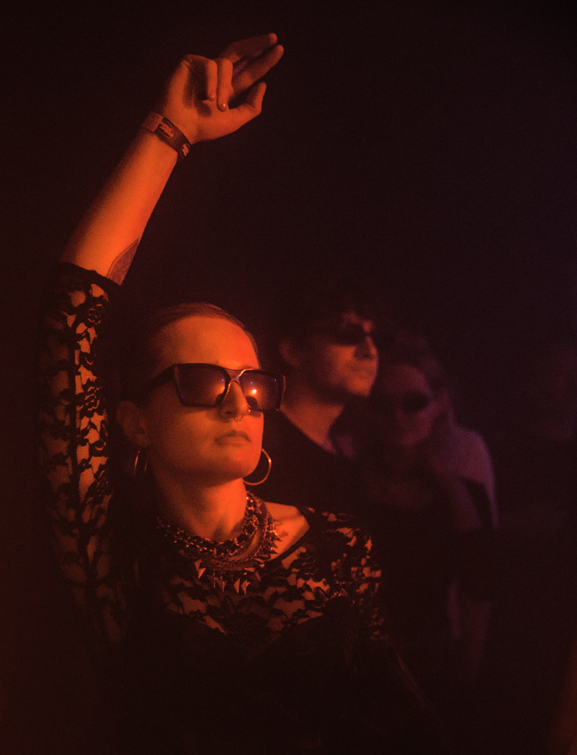 Elektroniskās mūzikas pasākums. Sandra Garanca Portrait and event photographer